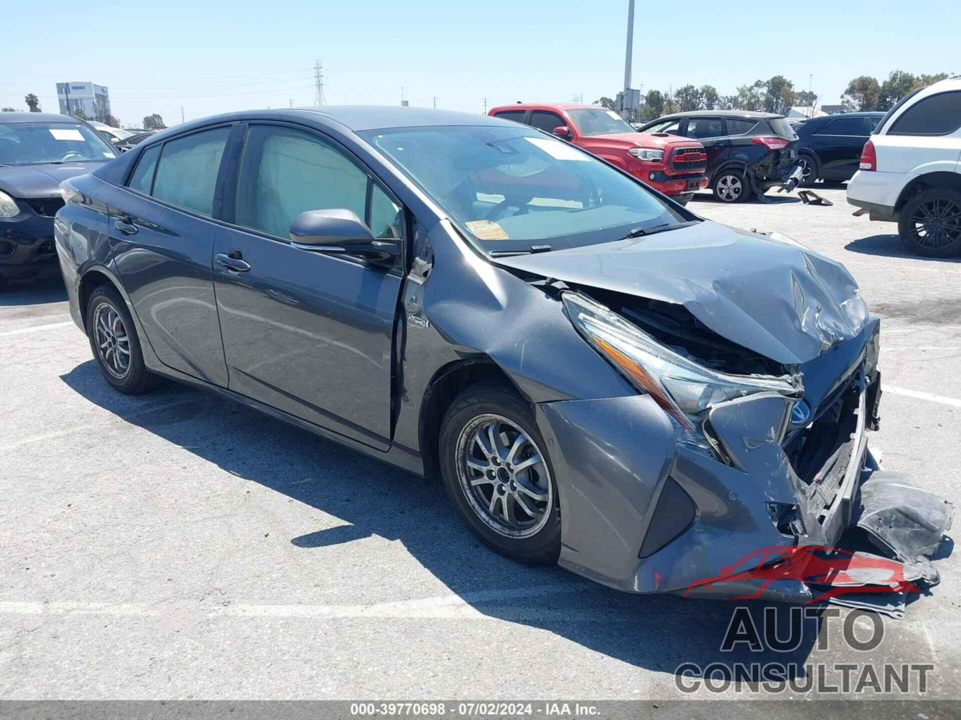 TOYOTA PRIUS 2018 - JTDKBRFU4J3072689