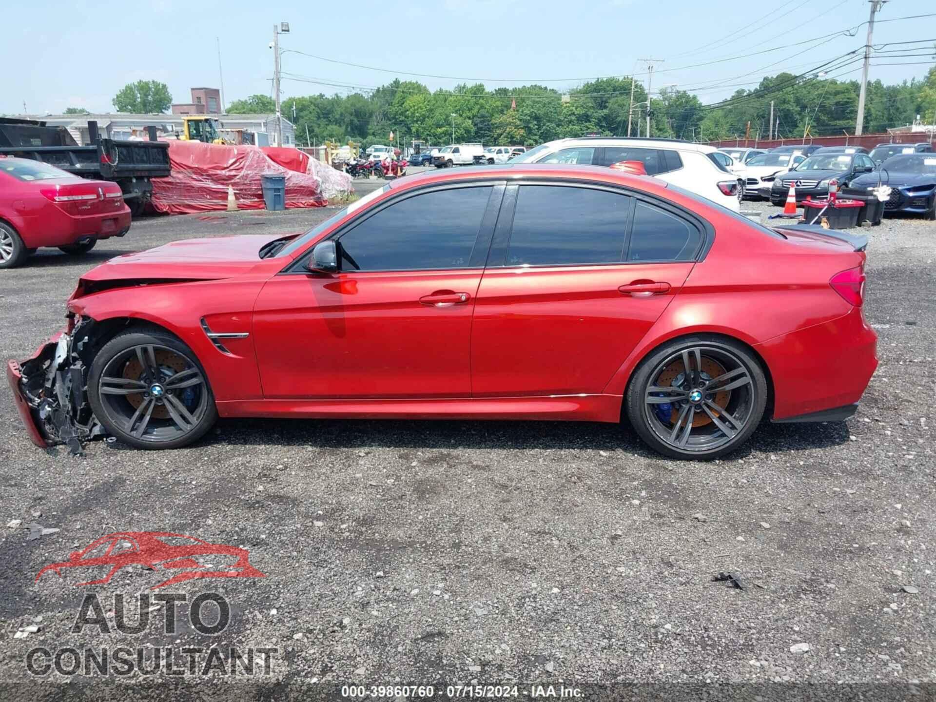 BMW M3 2016 - WBS8M9C59GP966831