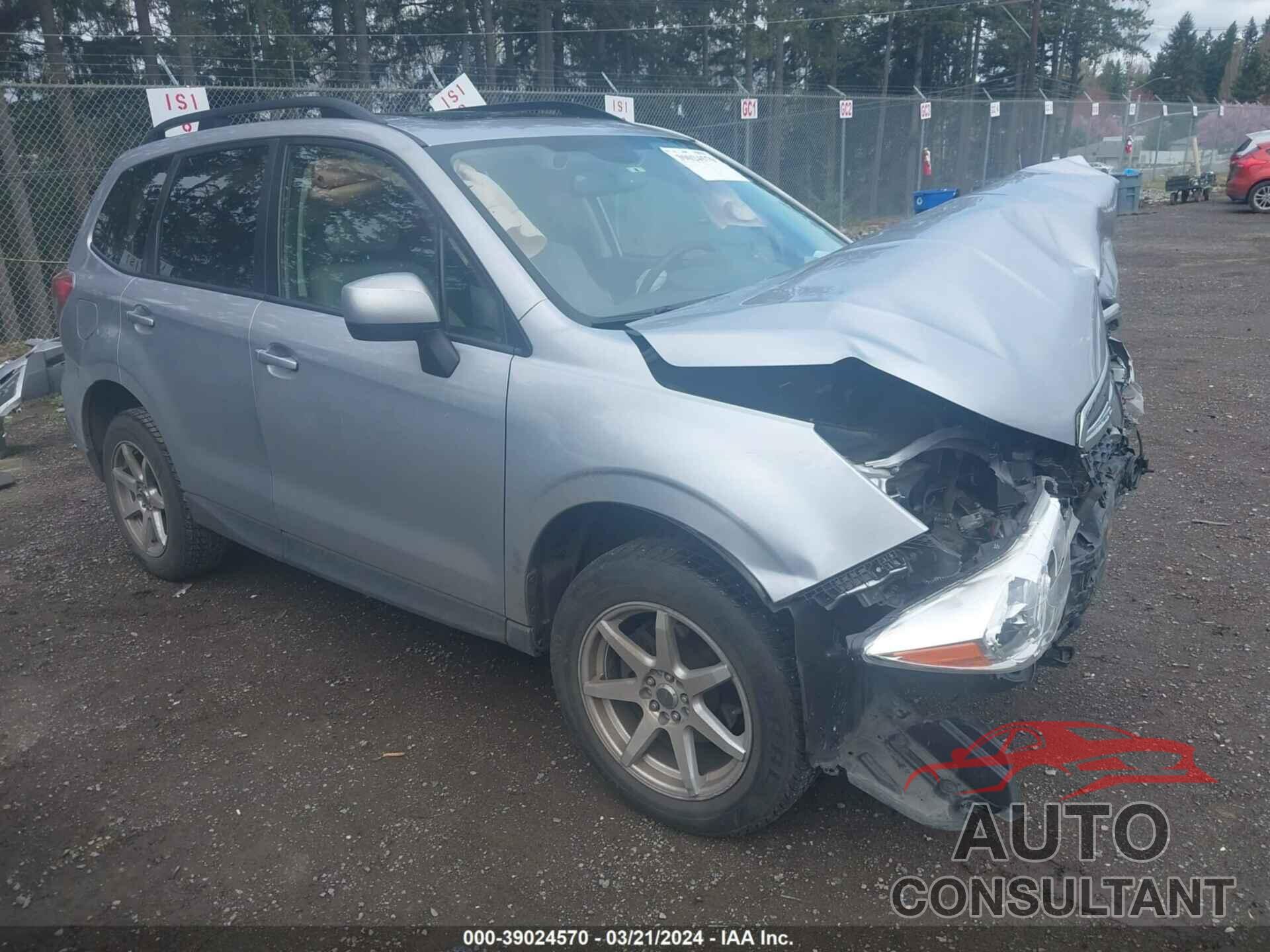 SUBARU FORESTER 2016 - JF2SJAFC9GH511944