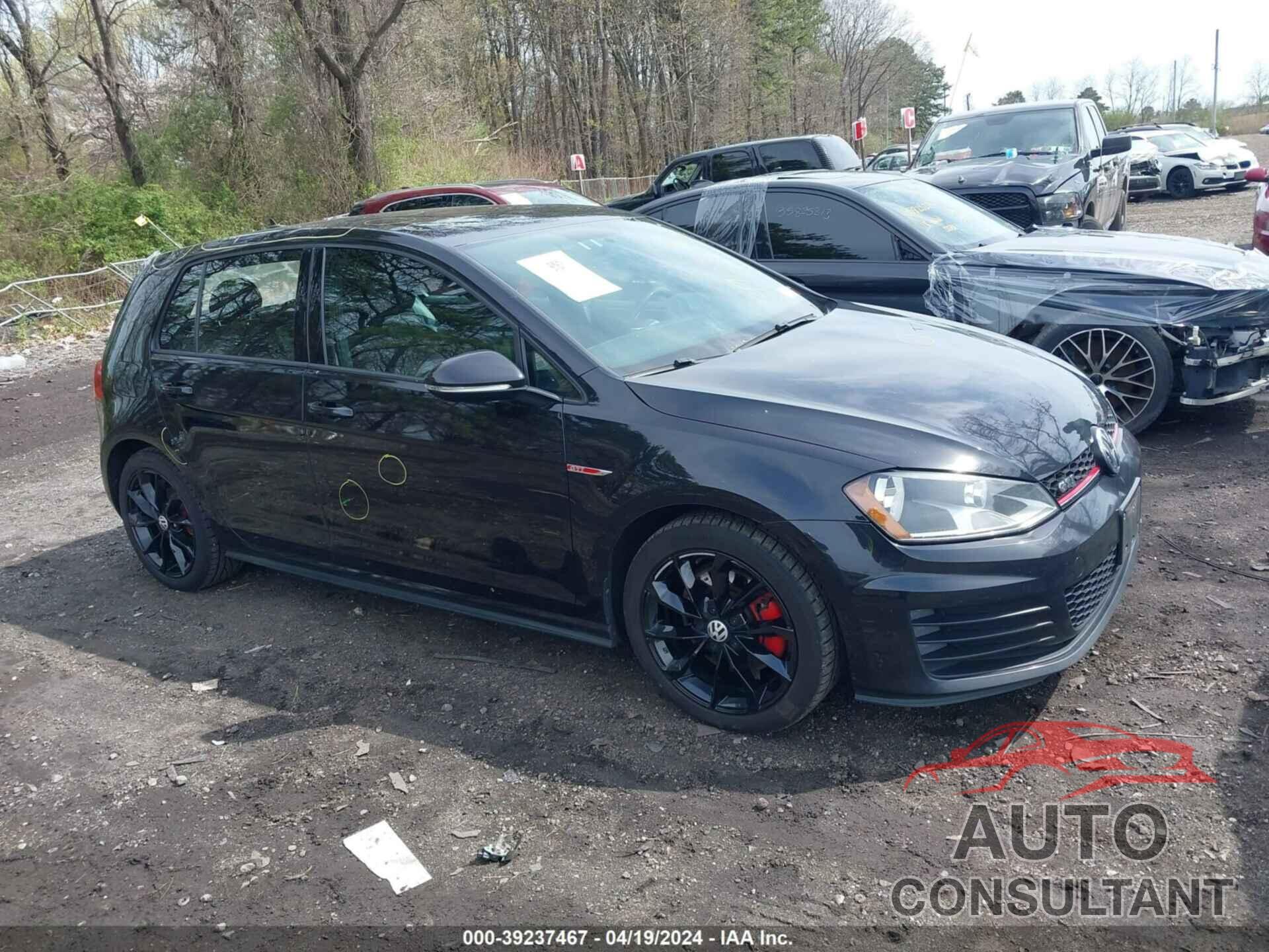 VOLKSWAGEN GOLF GTI 2017 - 3VW5T7AU6HM002428