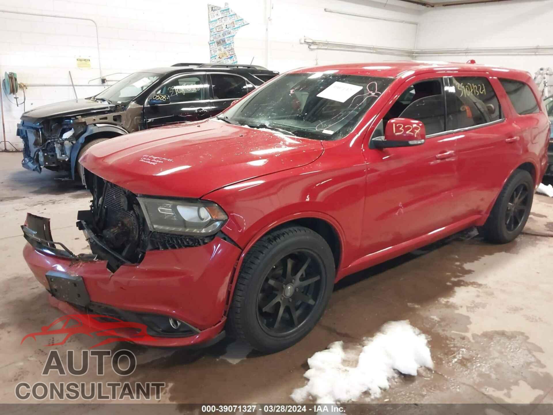 DODGE DURANGO 2017 - 1C4SDJCT5HC871575