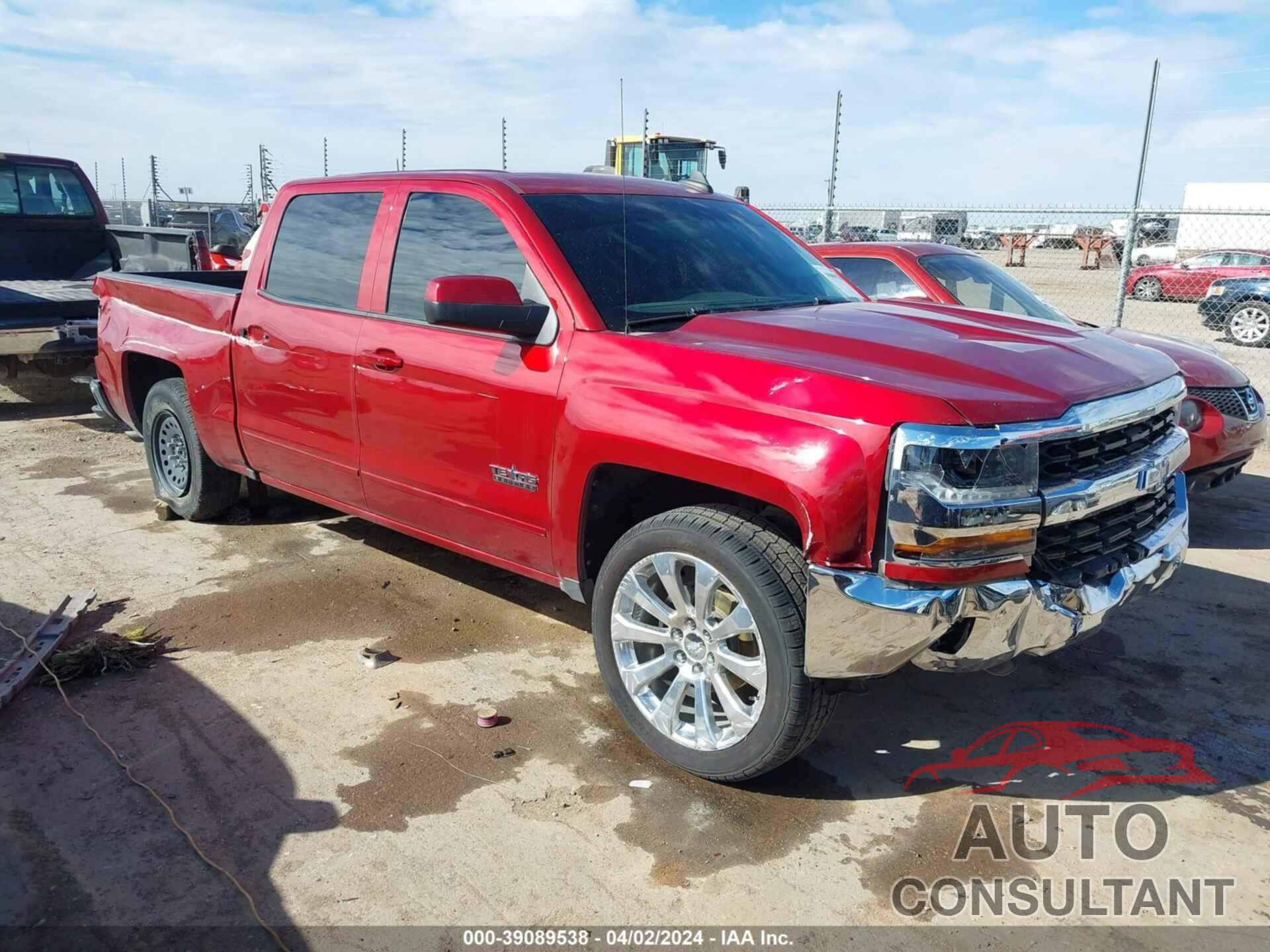 CHEVROLET SILVERADO 1500 2018 - 3GCPCREC9JG507716