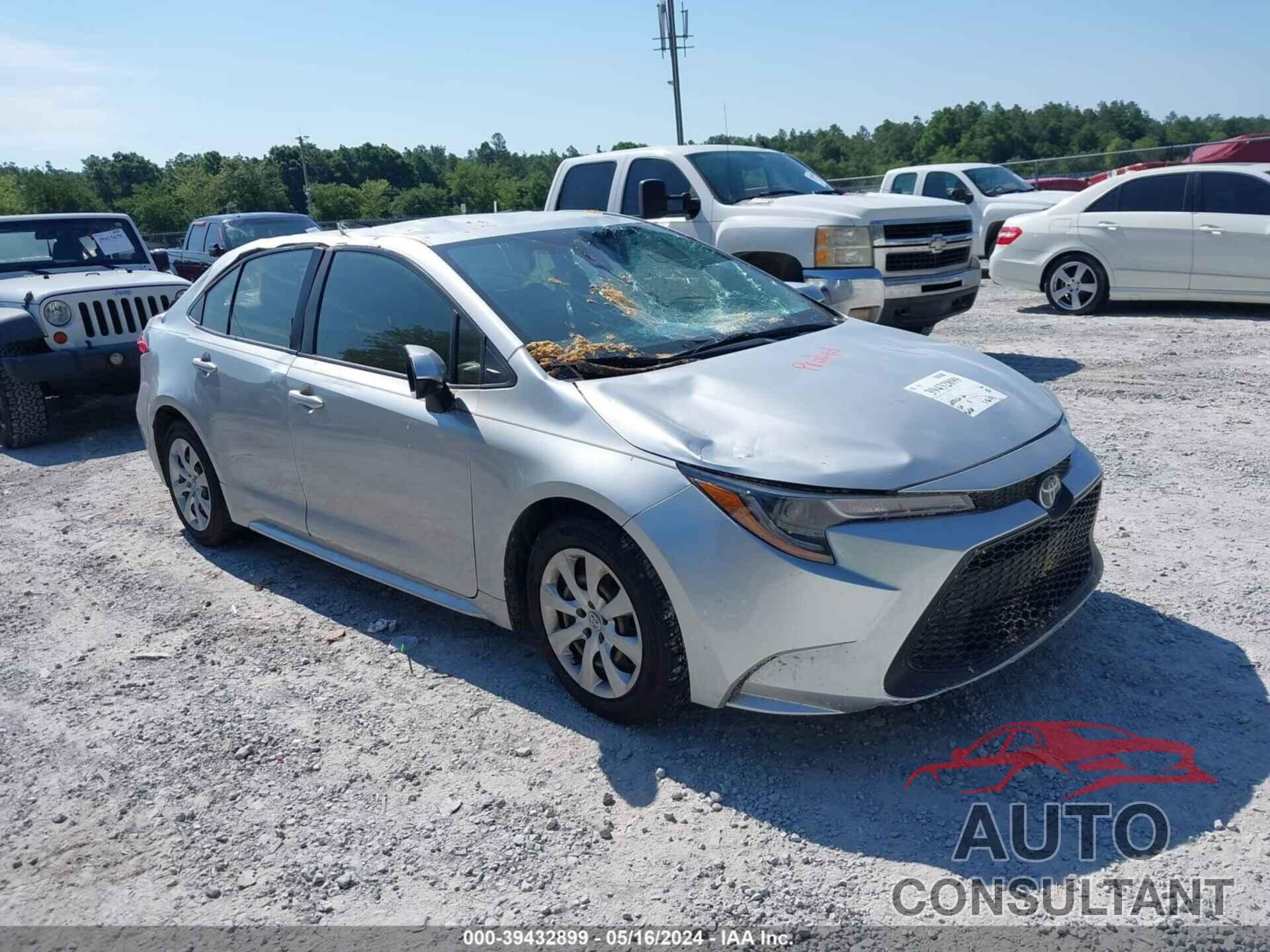 TOYOTA COROLLA 2020 - JTDEPRAE1LJ092413
