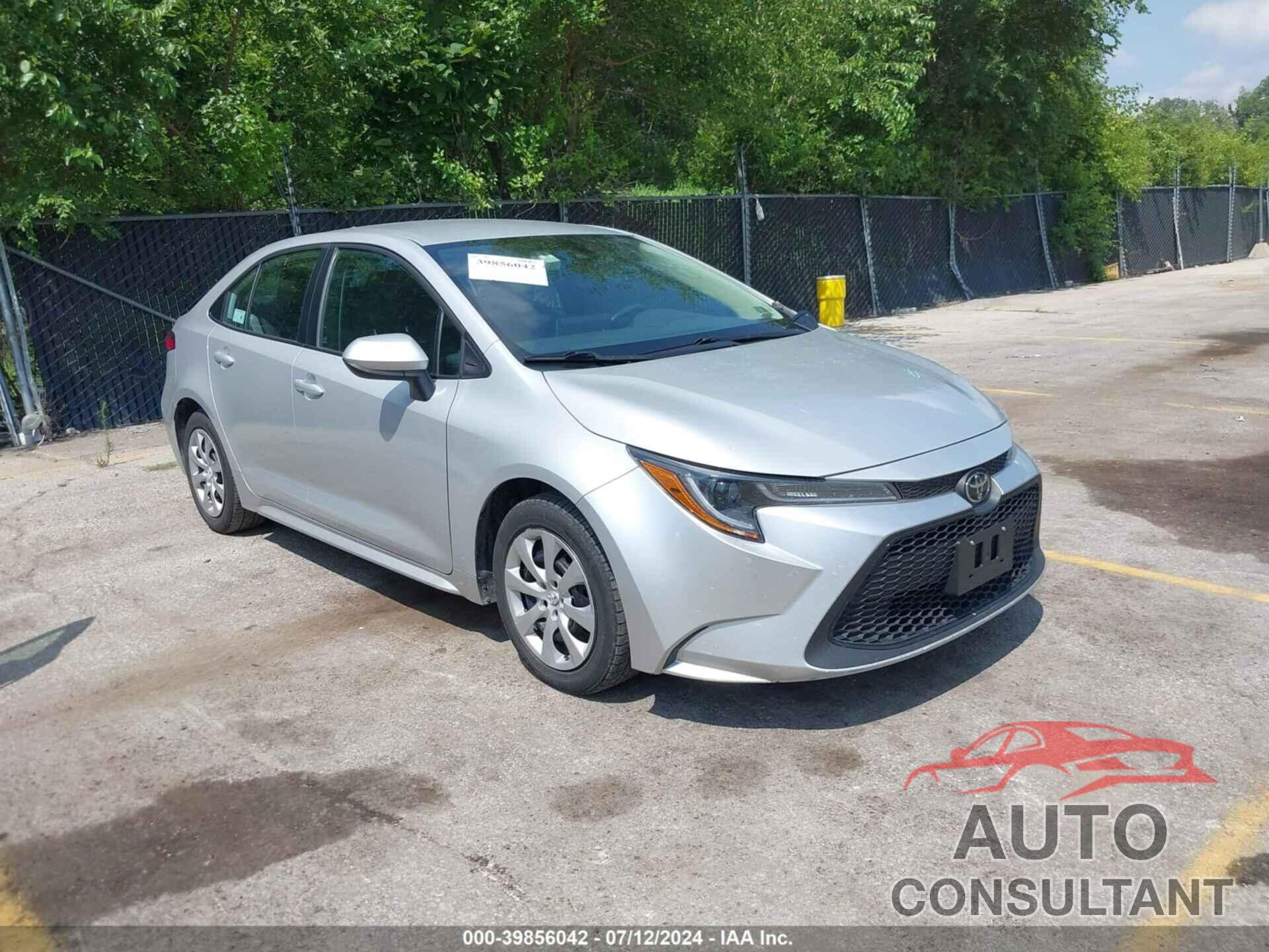 TOYOTA COROLLA 2021 - 5YFEPMAE6MP260756