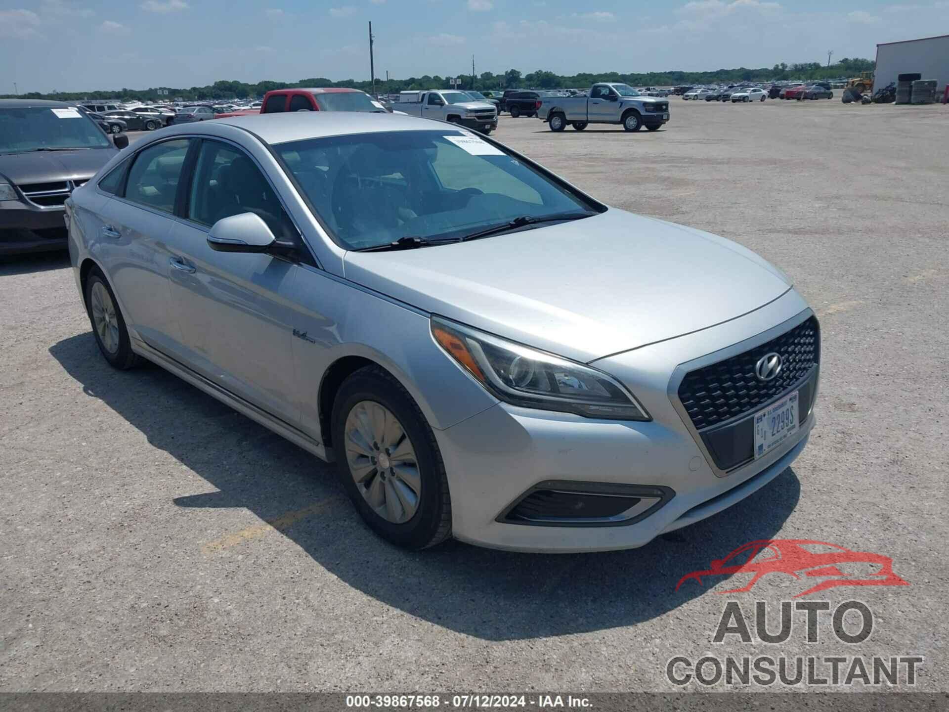 HYUNDAI SONATA HYBRID 2016 - KMHE24L1XGA040730