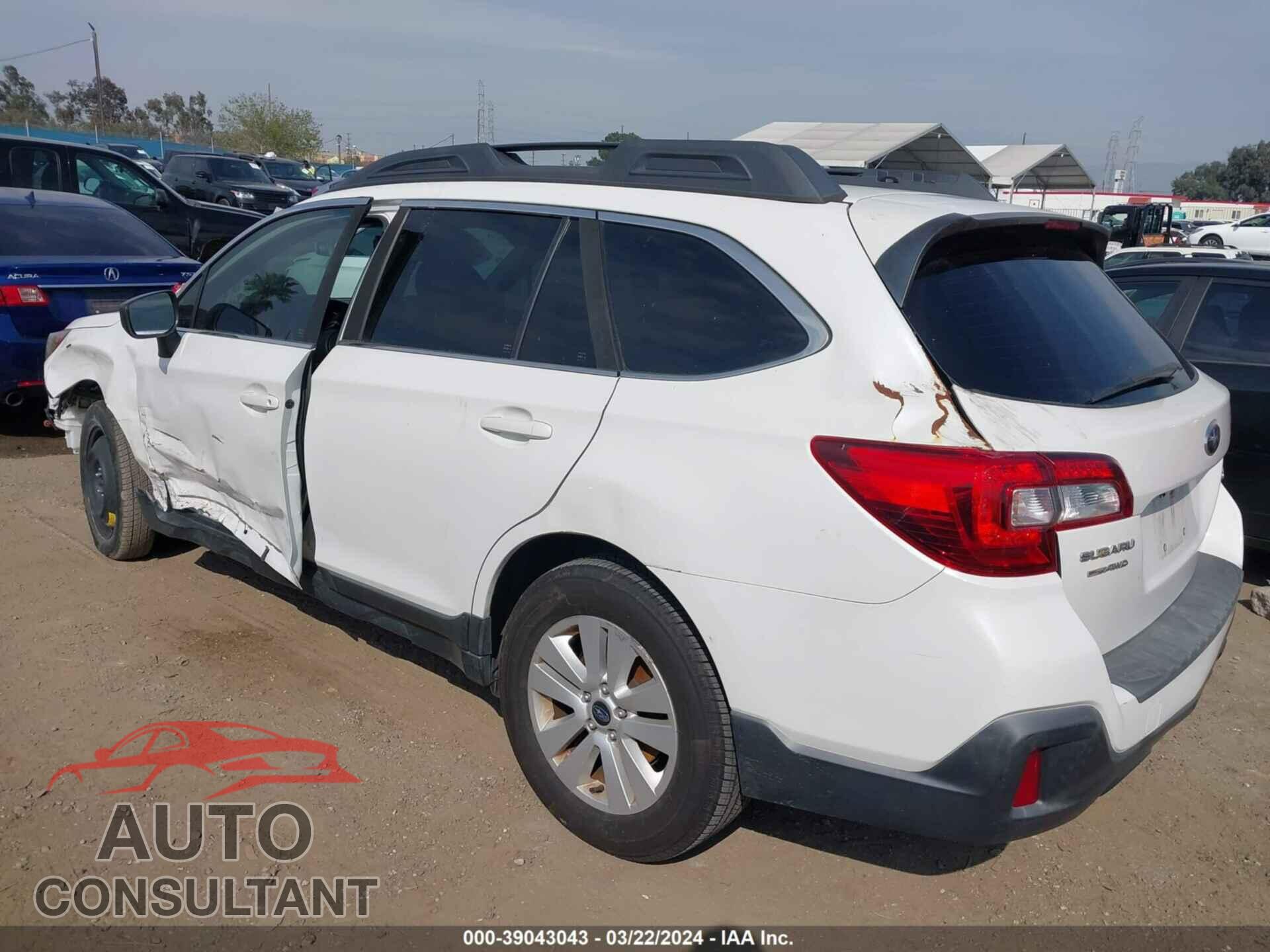 SUBARU OUTBACK 2018 - 4S4BSAAC2J3293851