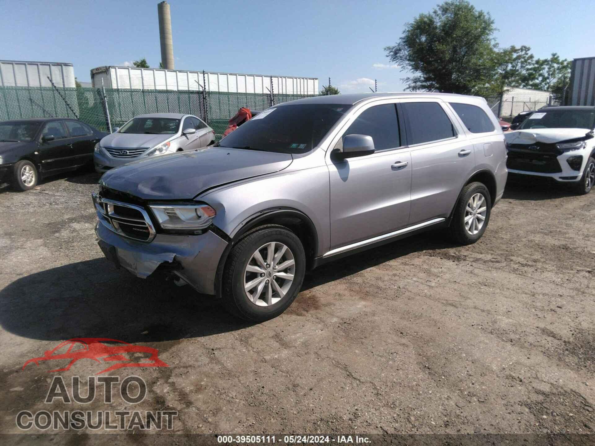 DODGE DURANGO 2019 - 1C4RDJAG4KC586684