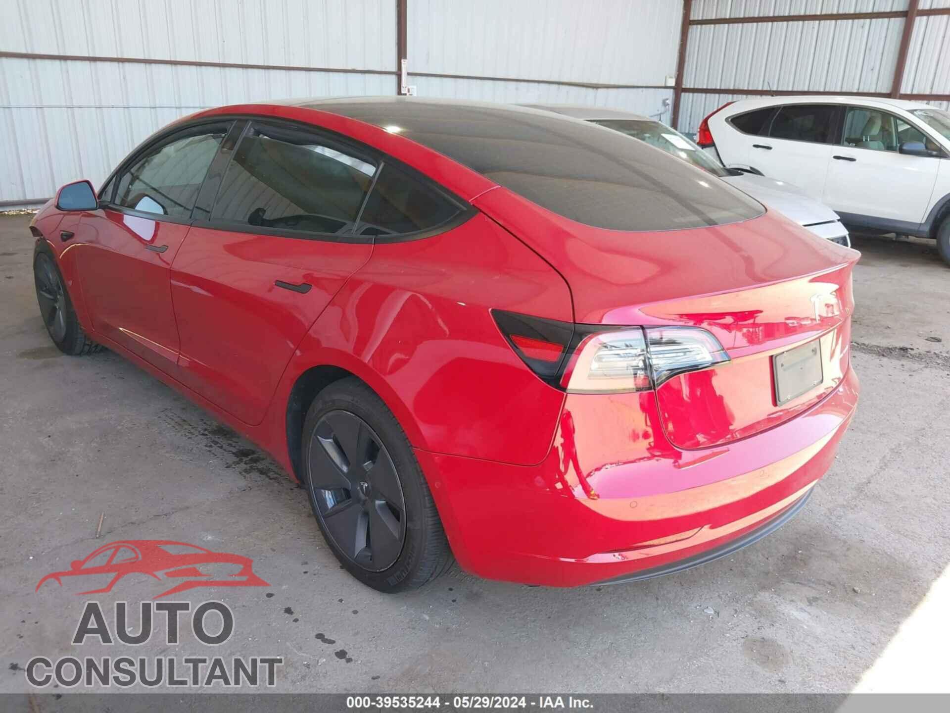TESLA MODEL 3 2022 - 5YJ3E1EB2NF240786