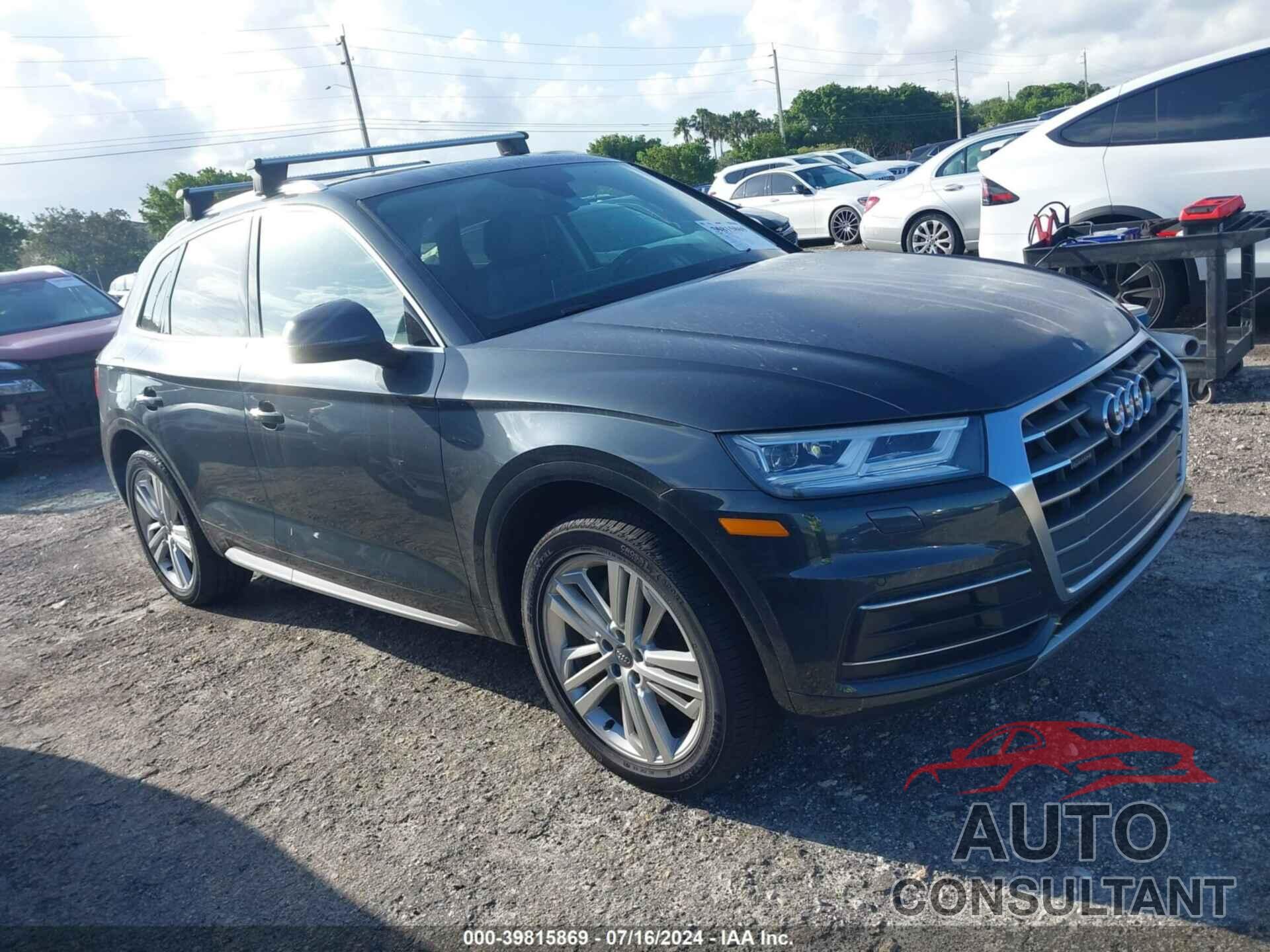 AUDI Q5 2019 - WA1BNAFY7K2018977