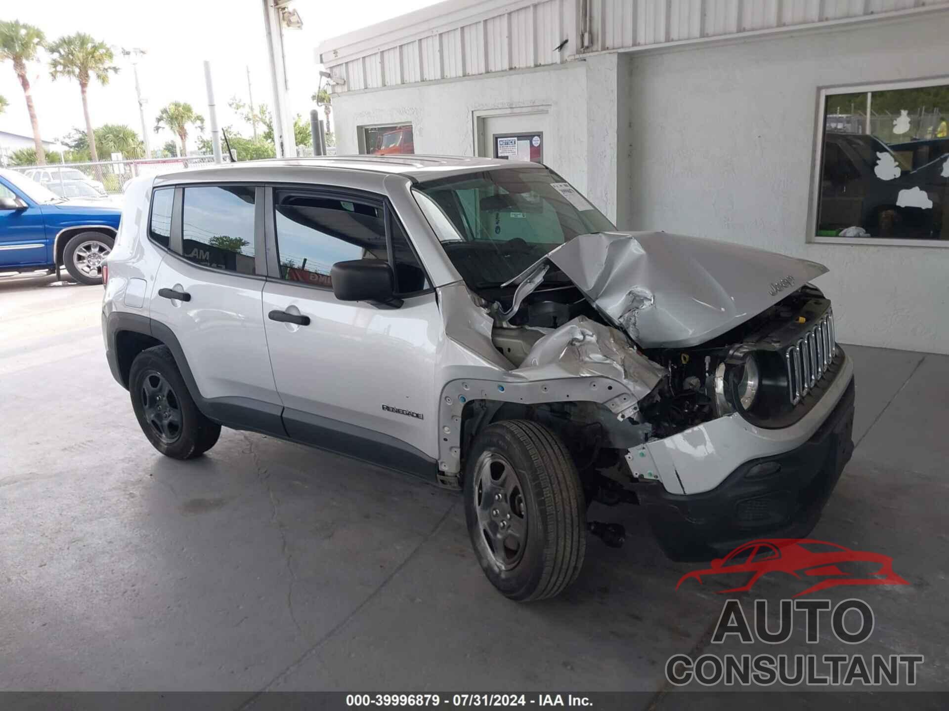 JEEP RENEGADE 2018 - ZACCJBAB7JPJ71312