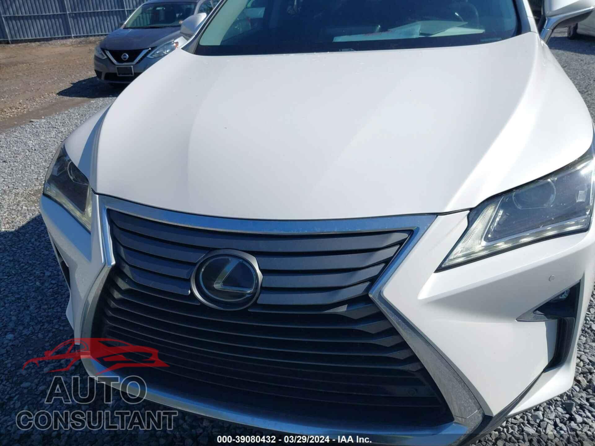 LEXUS RX 2019 - 2T2ZZMCA0KC135637