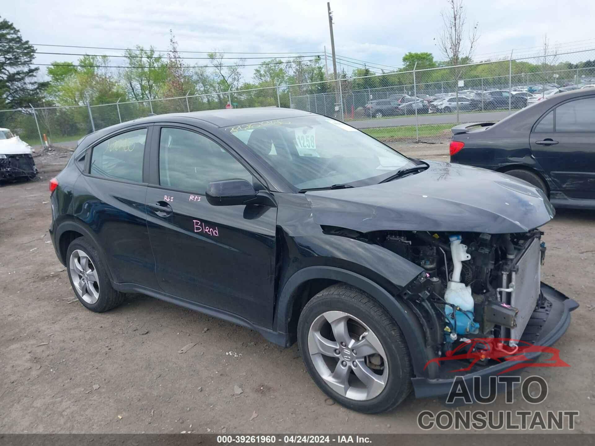 HONDA HR-V 2021 - 3CZRU6H30MM715886