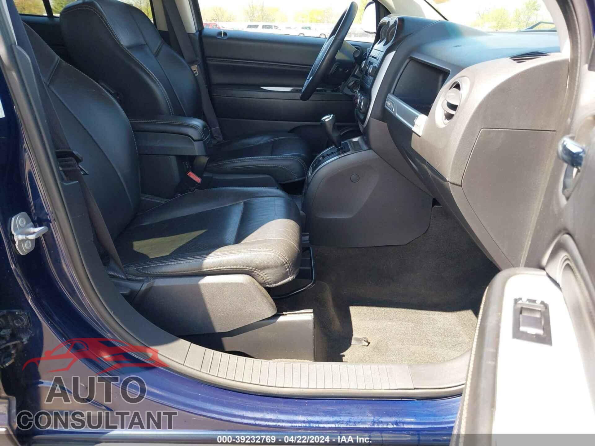 JEEP COMPASS 2017 - 1C4NJDEB9HD139925