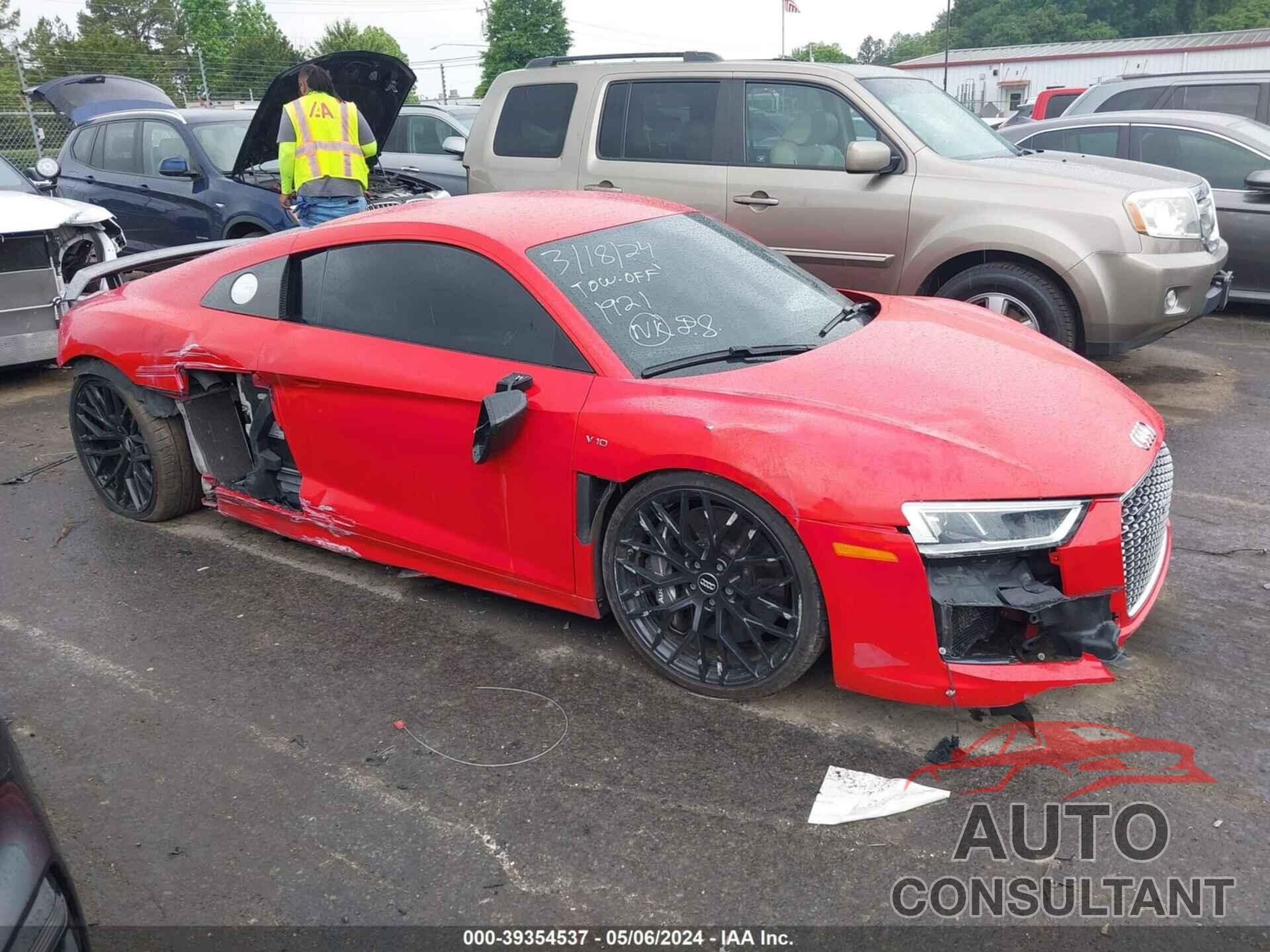 AUDI R8 2017 - WUAKBAFX7H7901921