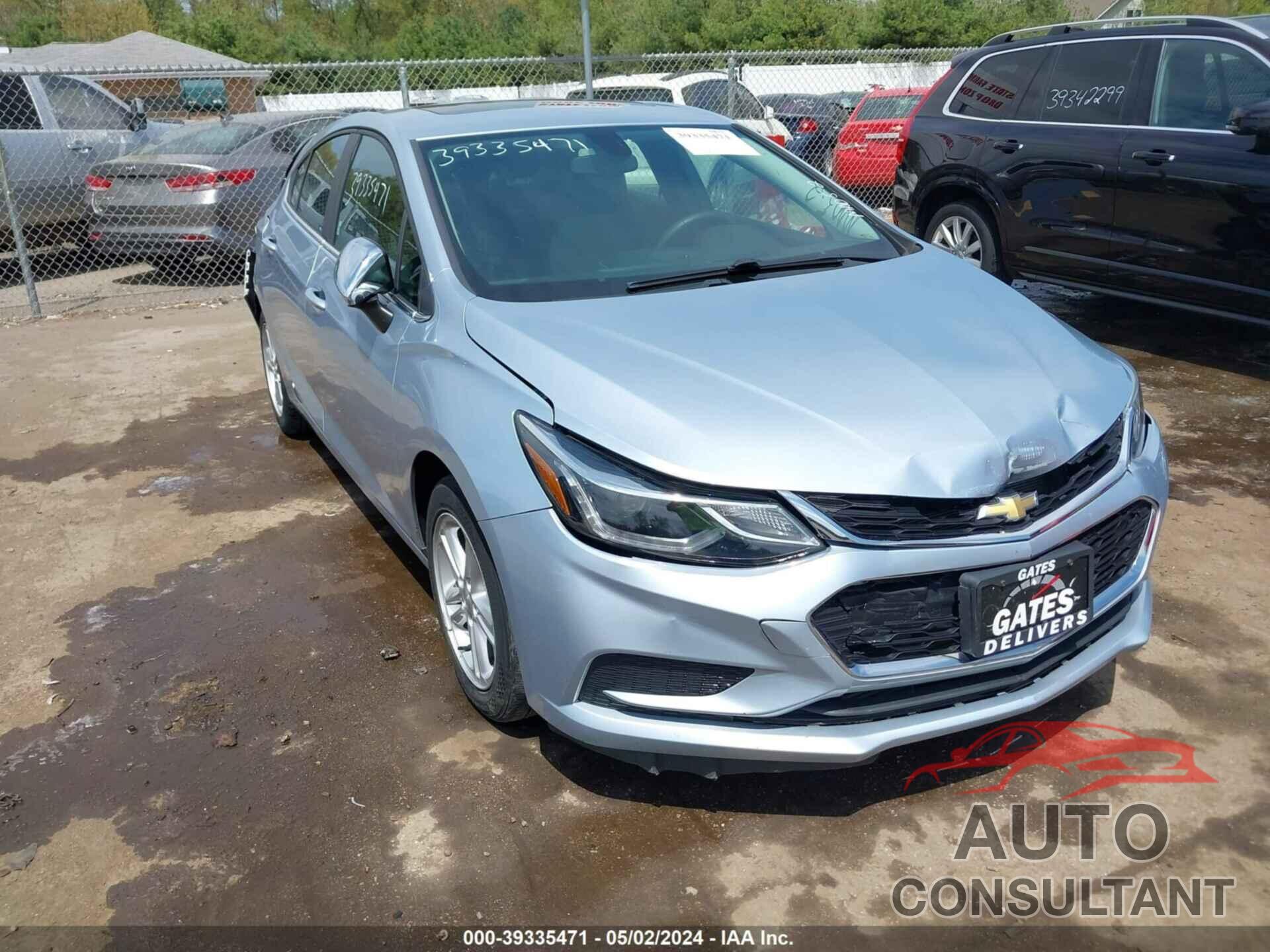 CHEVROLET CRUZE 2017 - 3G1BE6SM7HS589042