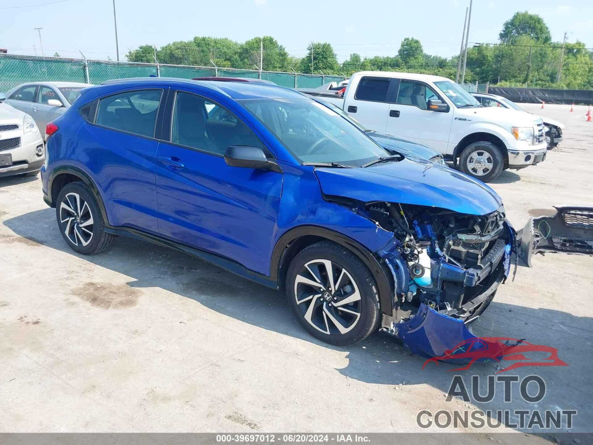 HONDA HR-V 2020 - 3CZRU6H13LM702496