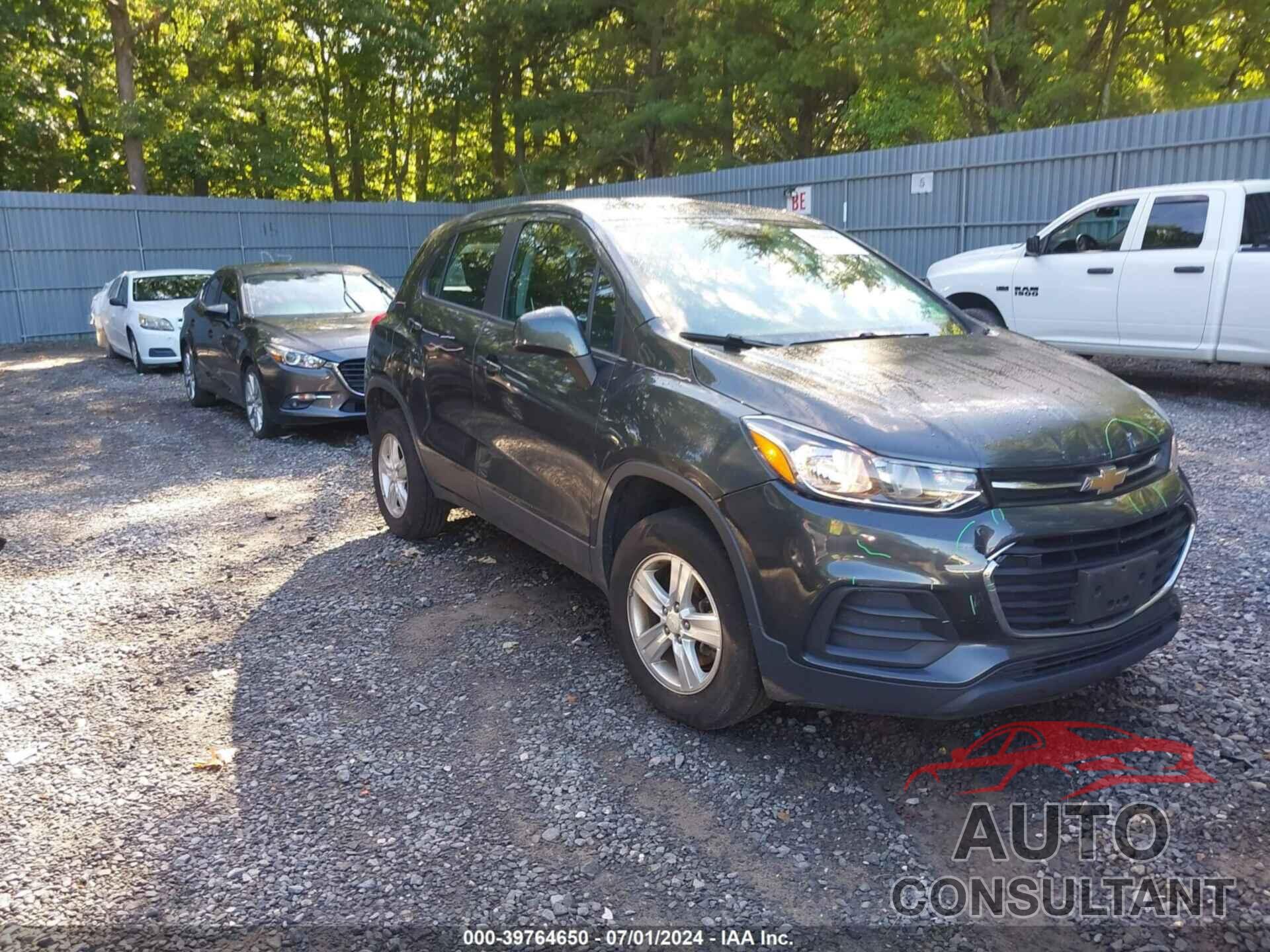 CHEVROLET TRAX 2019 - 3GNCJNSB1KL225496