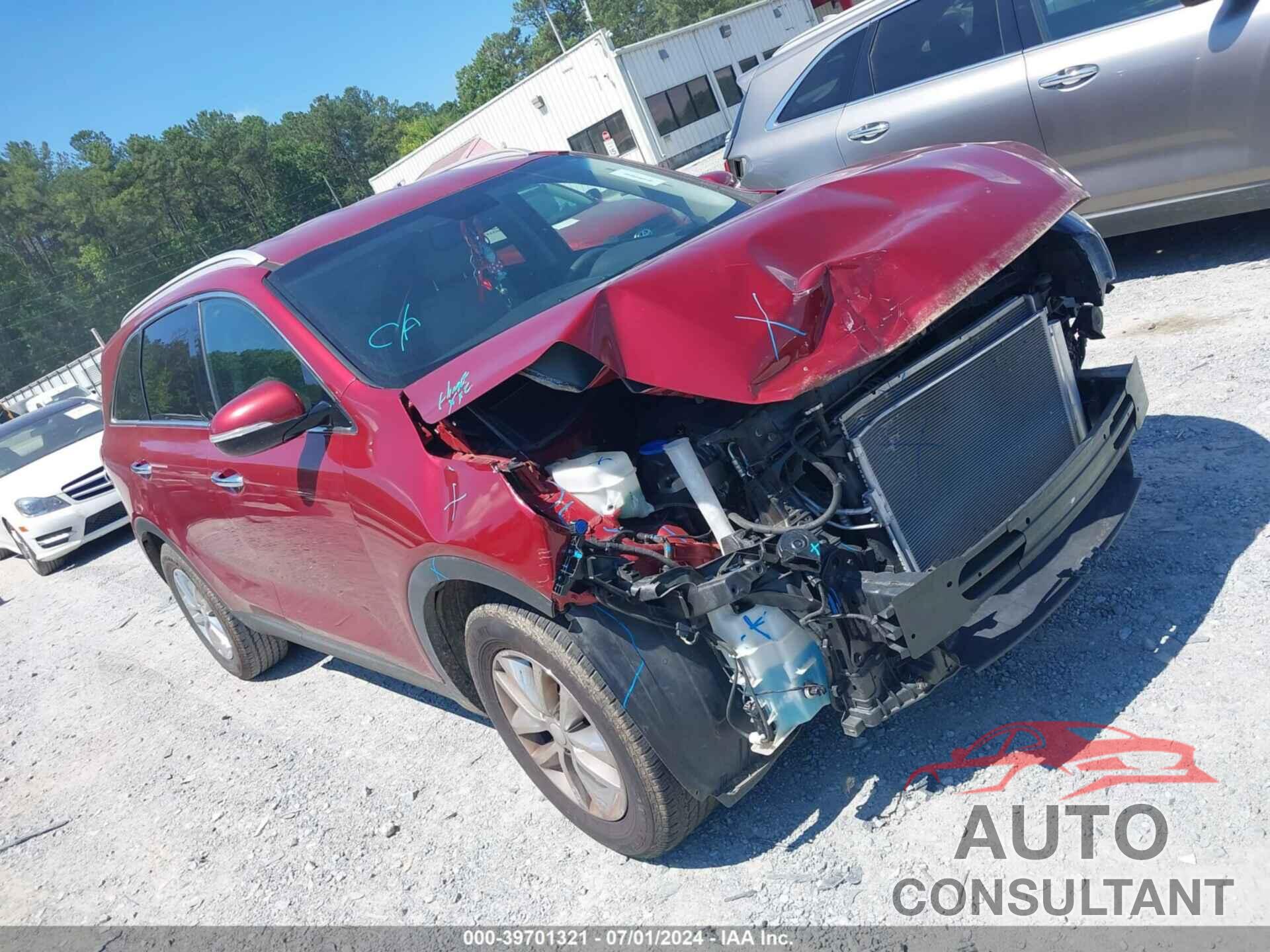 KIA SORENTO 2017 - 5XYPG4A37HG271900