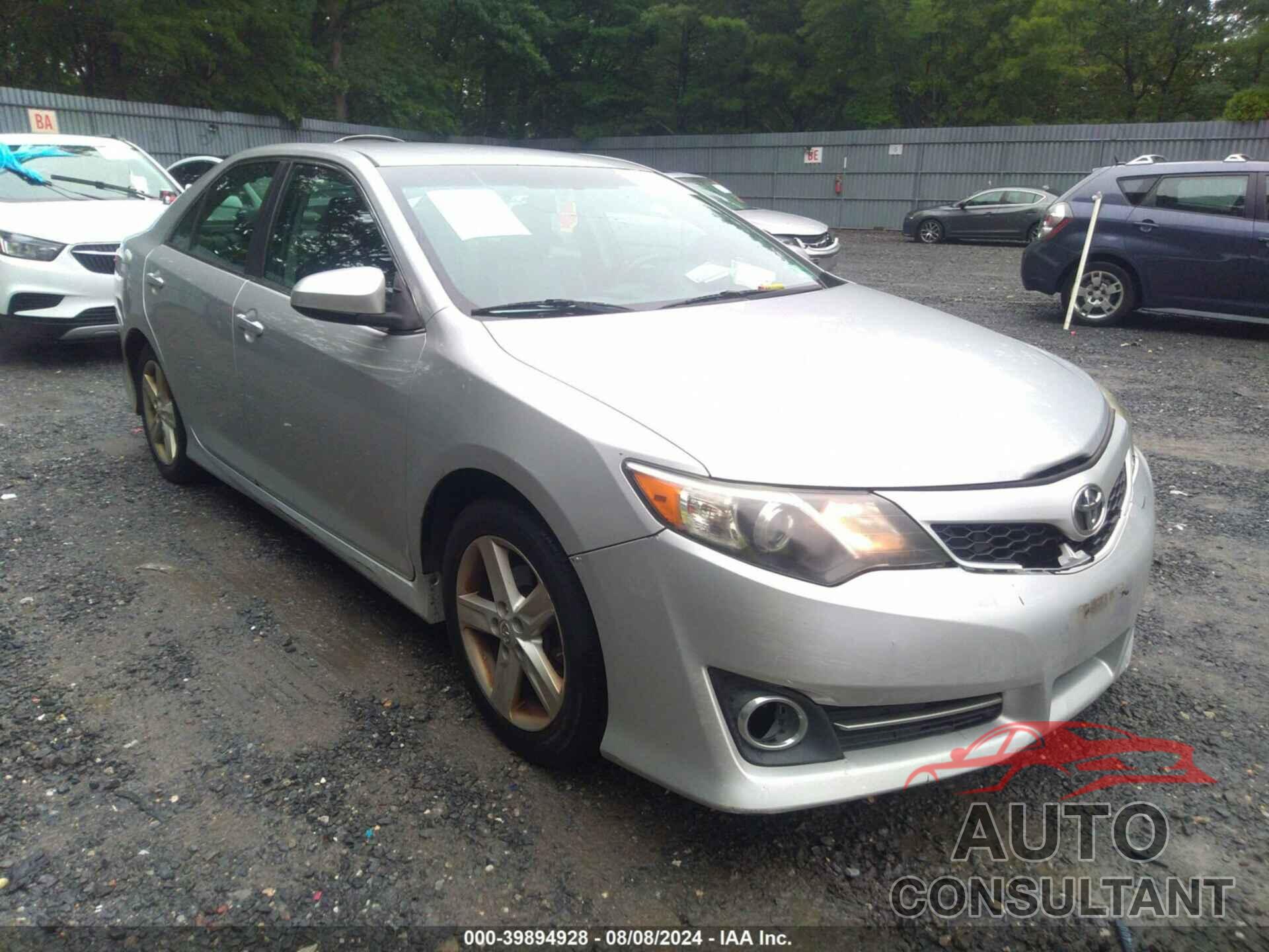 TOYOTA CAMRY 2012 - 4T1BF1FK2CU119876