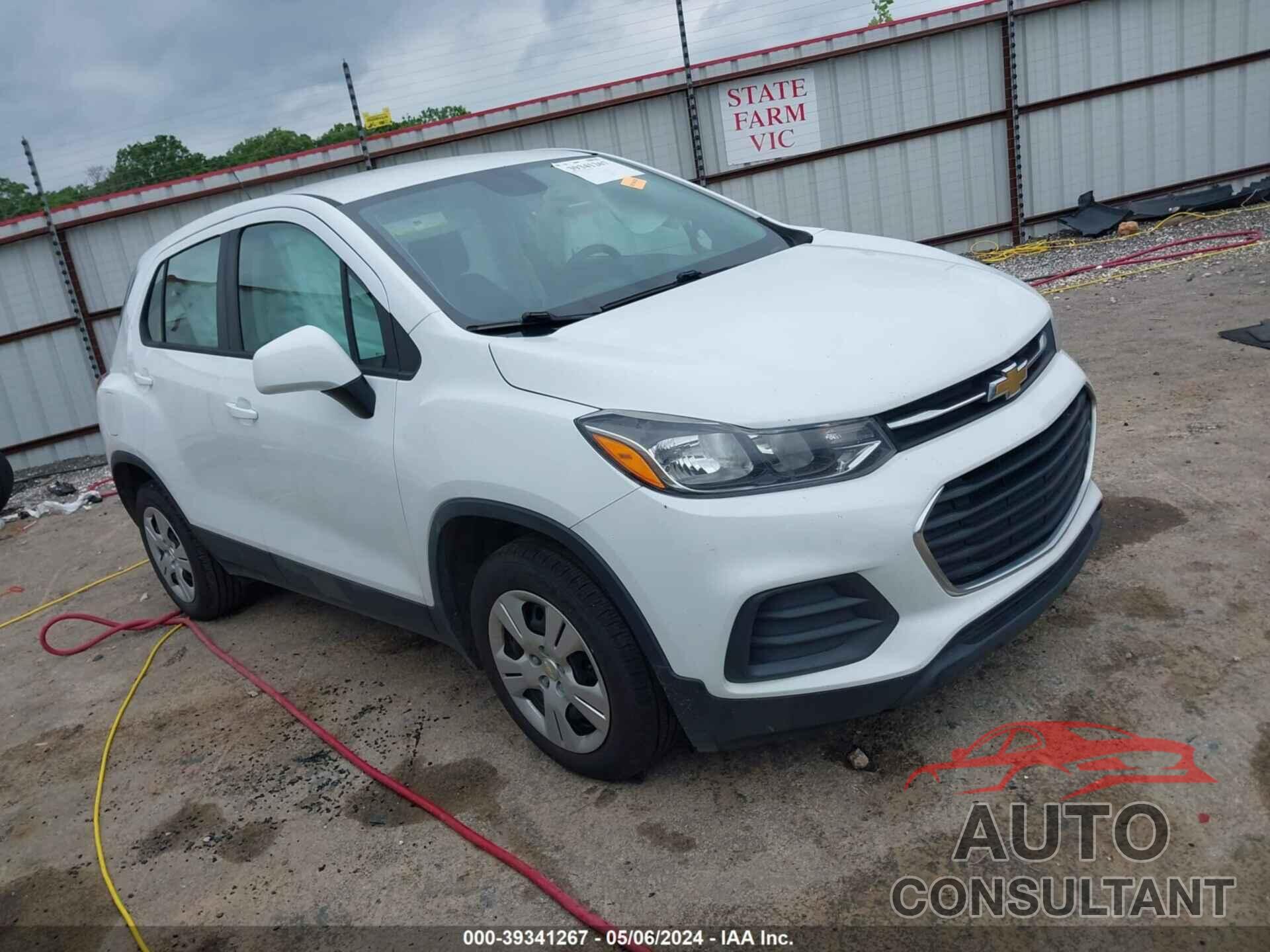 CHEVROLET TRAX 2018 - KL7CJKSB4JB522699