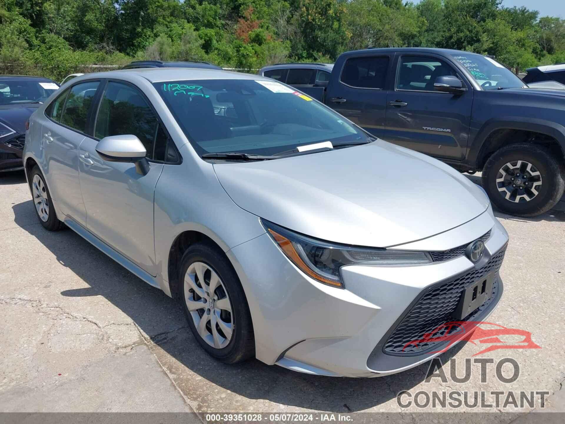 TOYOTA COROLLA 2022 - 5YFEPMAE3NP276155