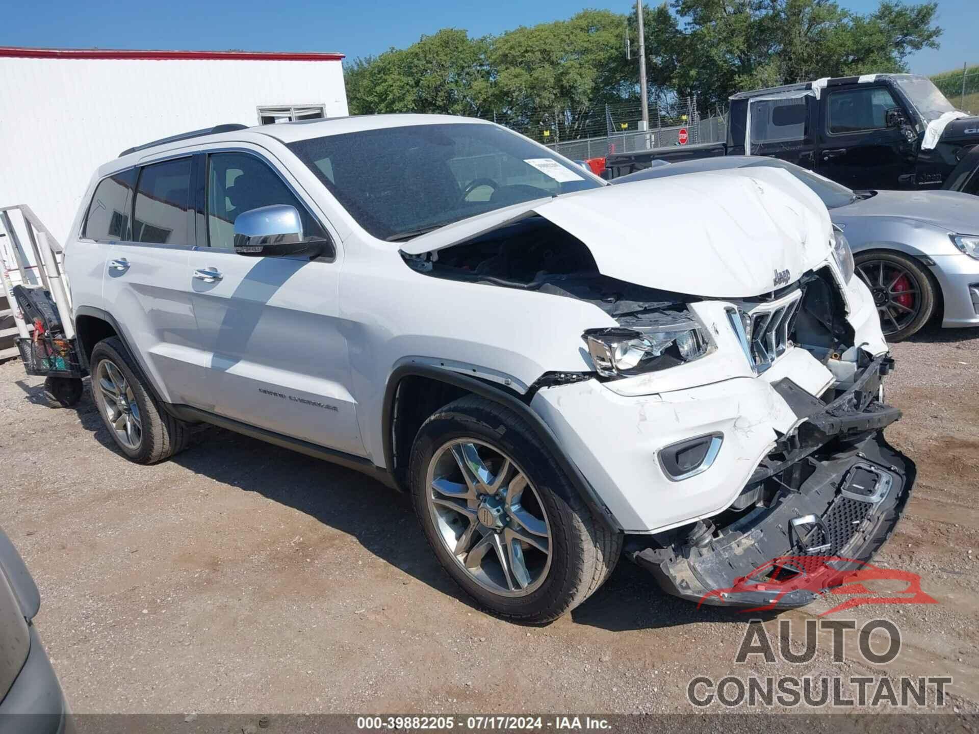 JEEP GRAND CHEROKEE 2016 - 1C4RJFBG4GC410827