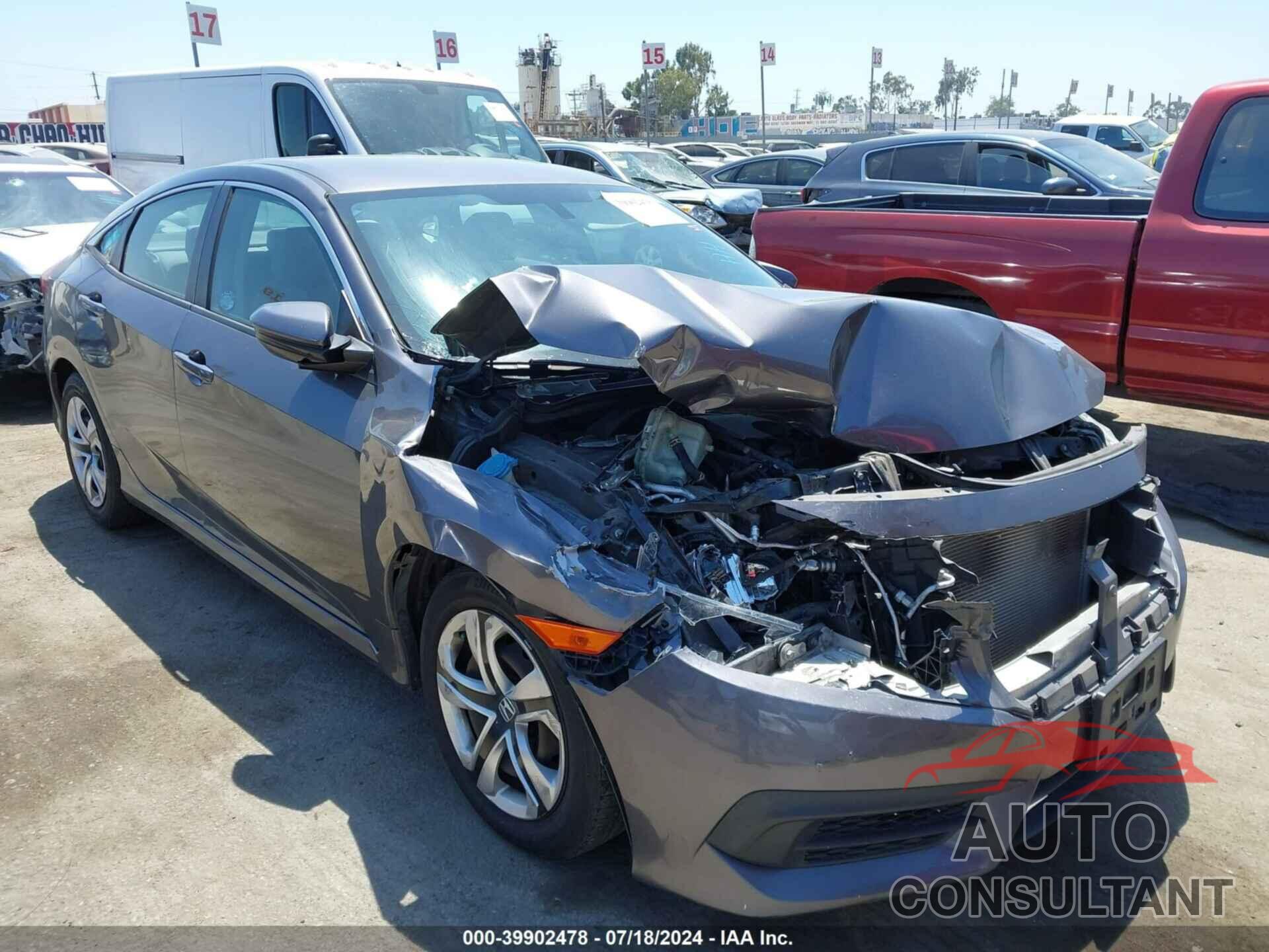 HONDA CIVIC 2017 - 2HGFC2F52HH545187