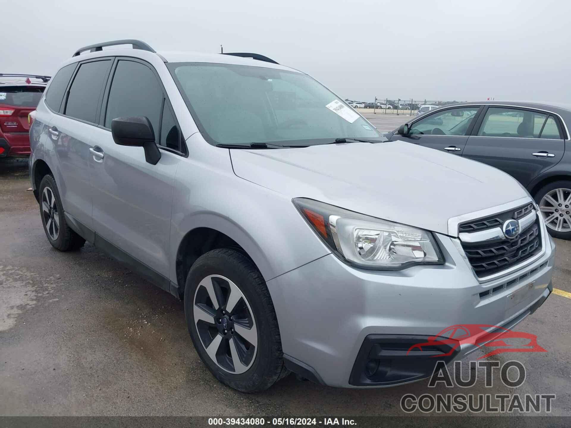 SUBARU FORESTER 2018 - JF2SJABC2JH405011