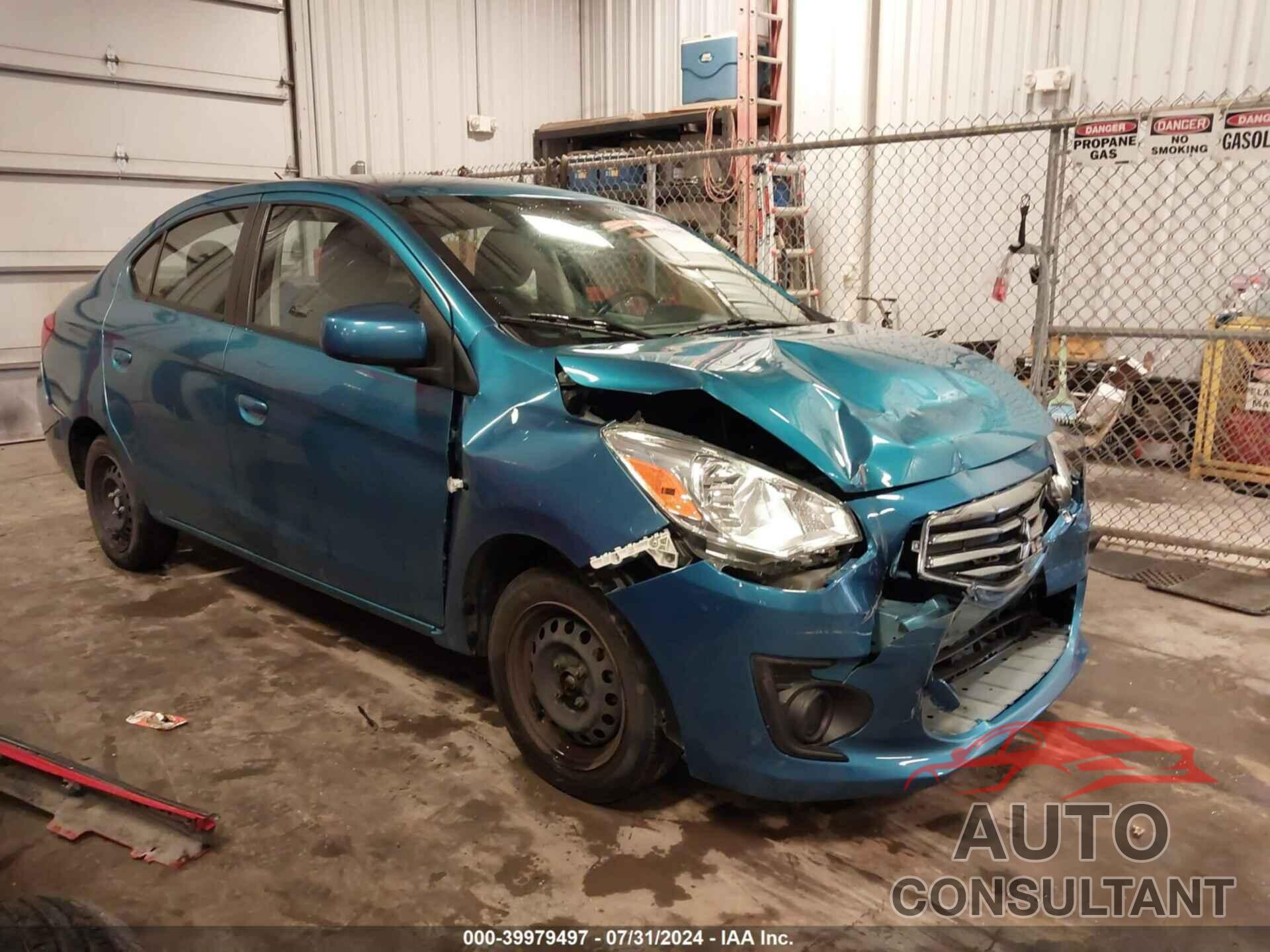 MITSUBISHI MIRAGE G4 2017 - ML32F3FJ6HHF12518