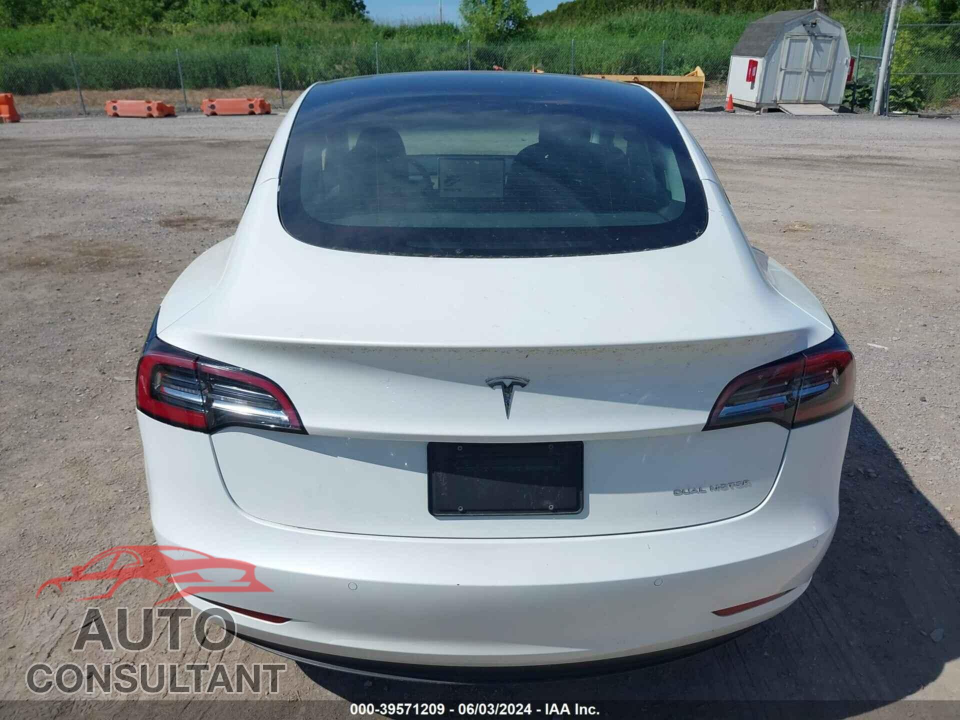 TESLA MODEL 3 2022 - 5YJ3E1EB2NF187507