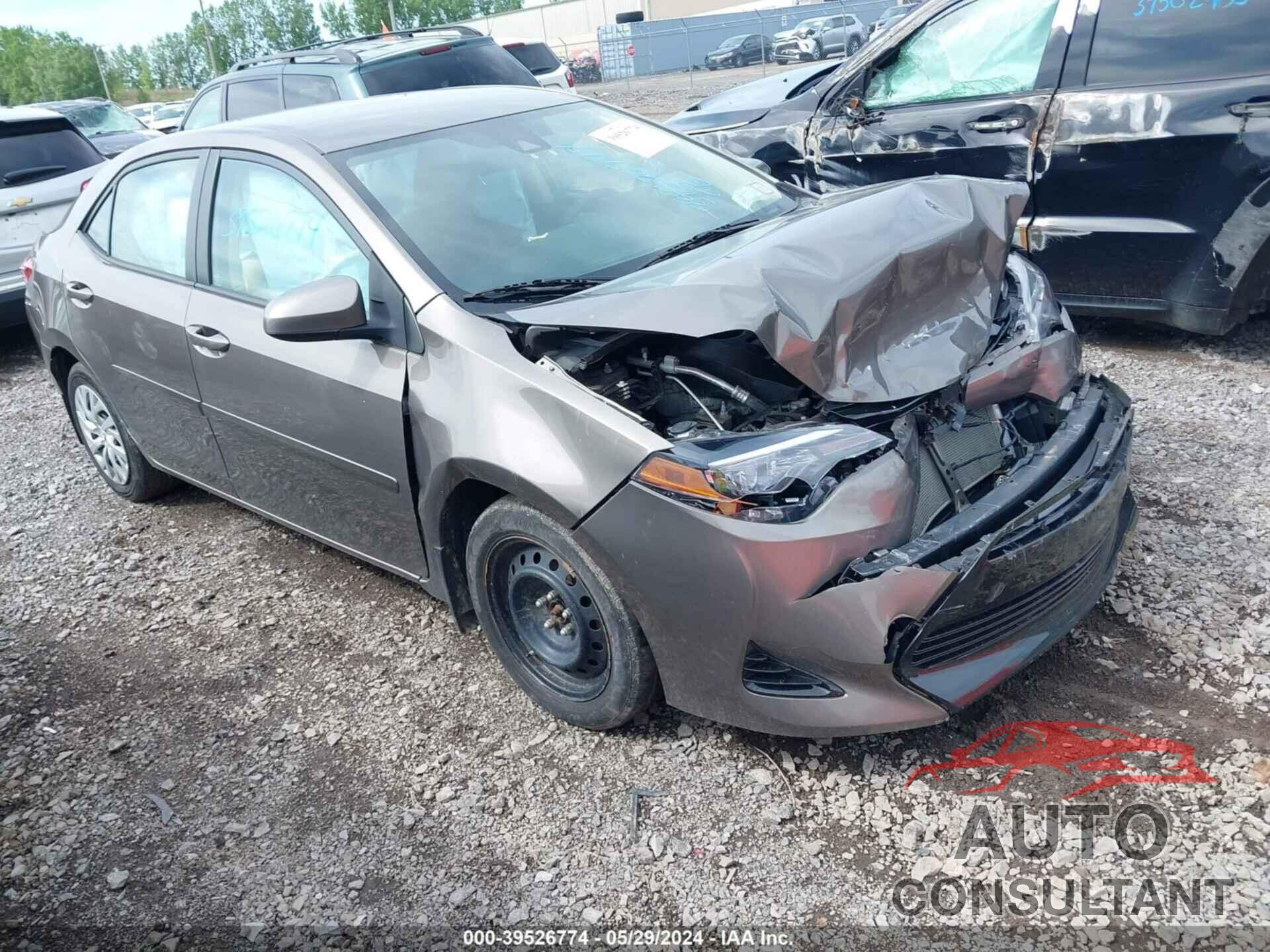 TOYOTA COROLLA 2017 - 2T1BURHEXHC873919