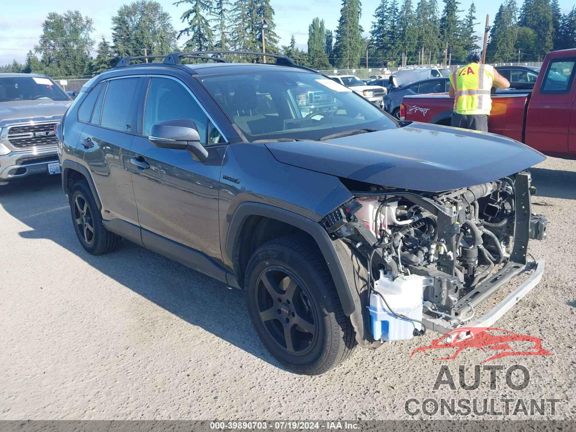 TOYOTA RAV4 HYBRID 2021 - 4T3M6RFV1MU025594