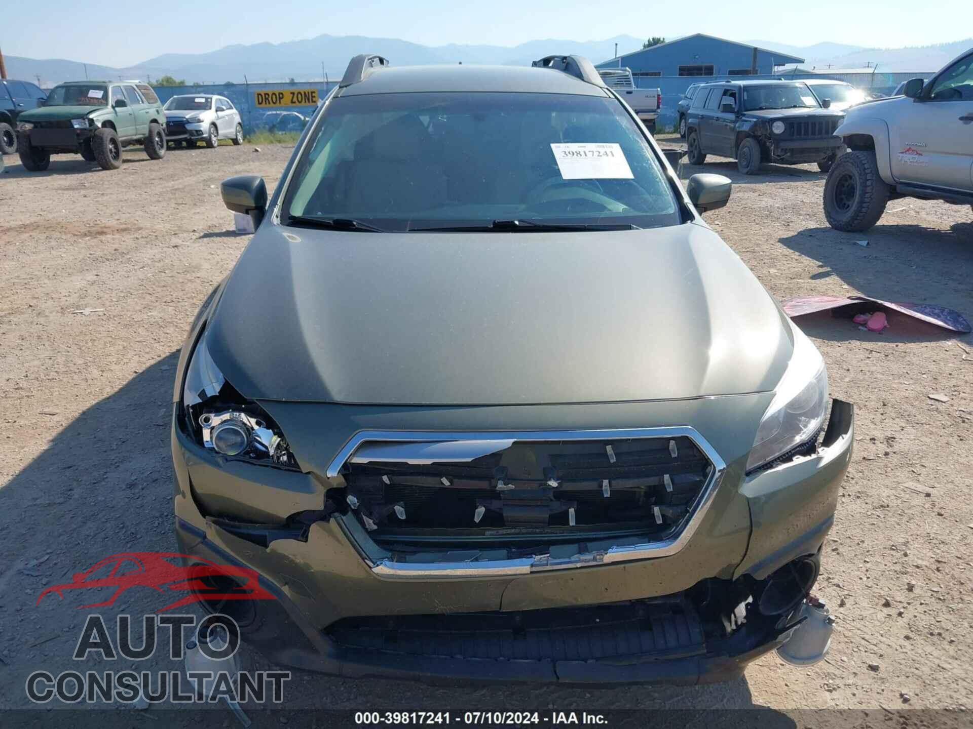 SUBARU OUTBACK 2017 - 4S4BSACC9H3420893