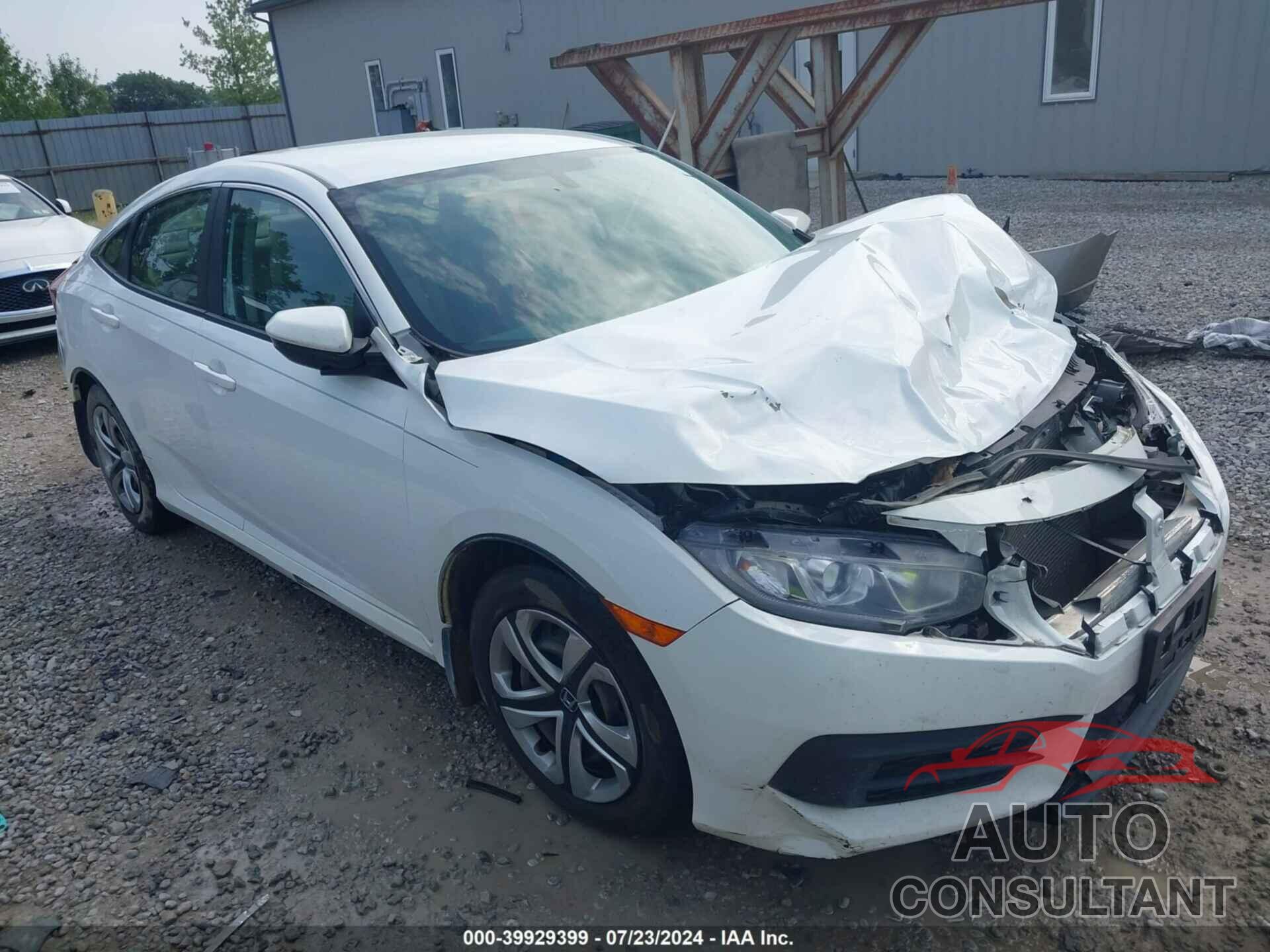 HONDA CIVIC 2017 - 19XFC2F55HE058849
