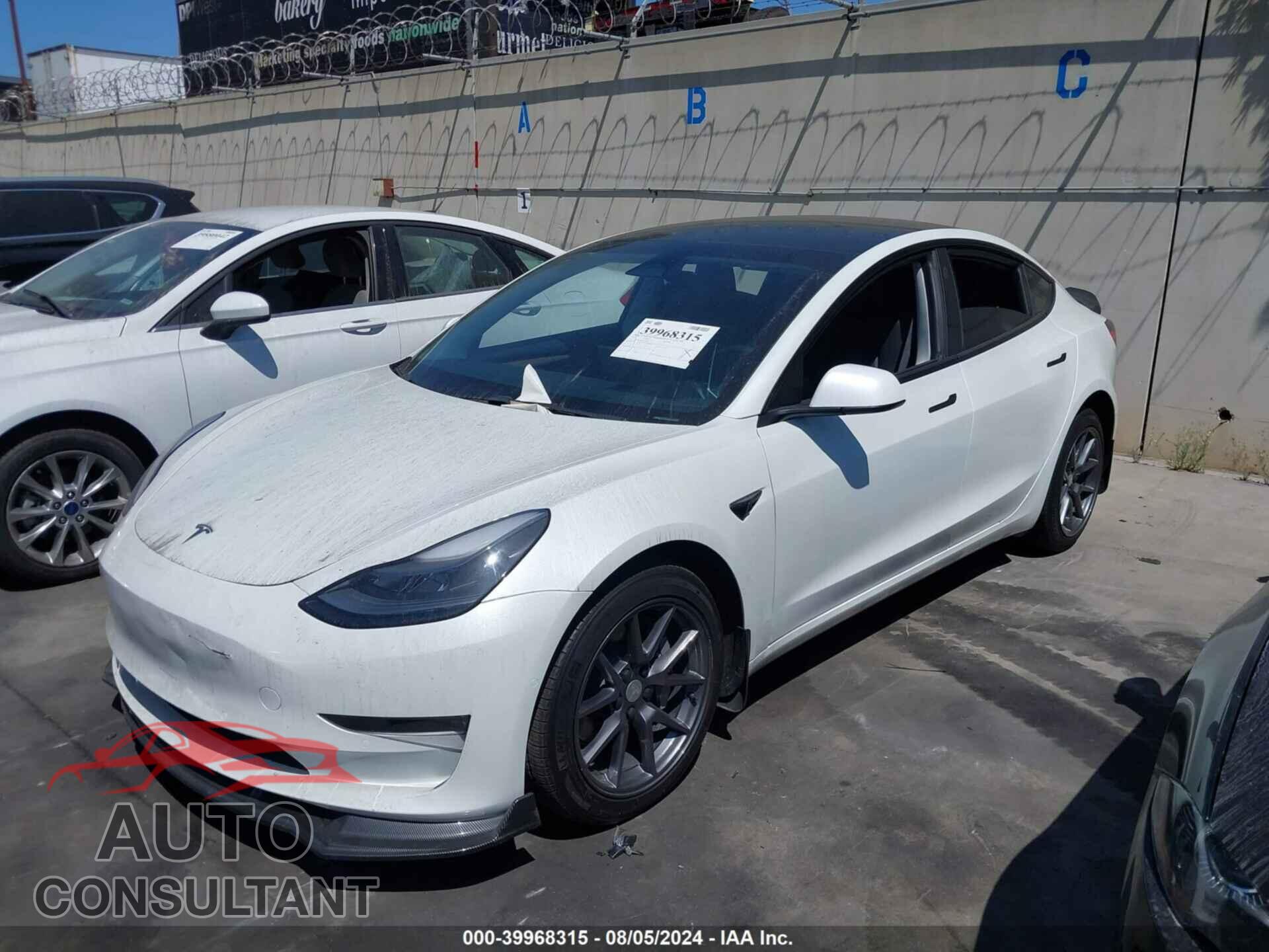 TESLA MODEL 3 2022 - 5YJ3E1EA8NF344500