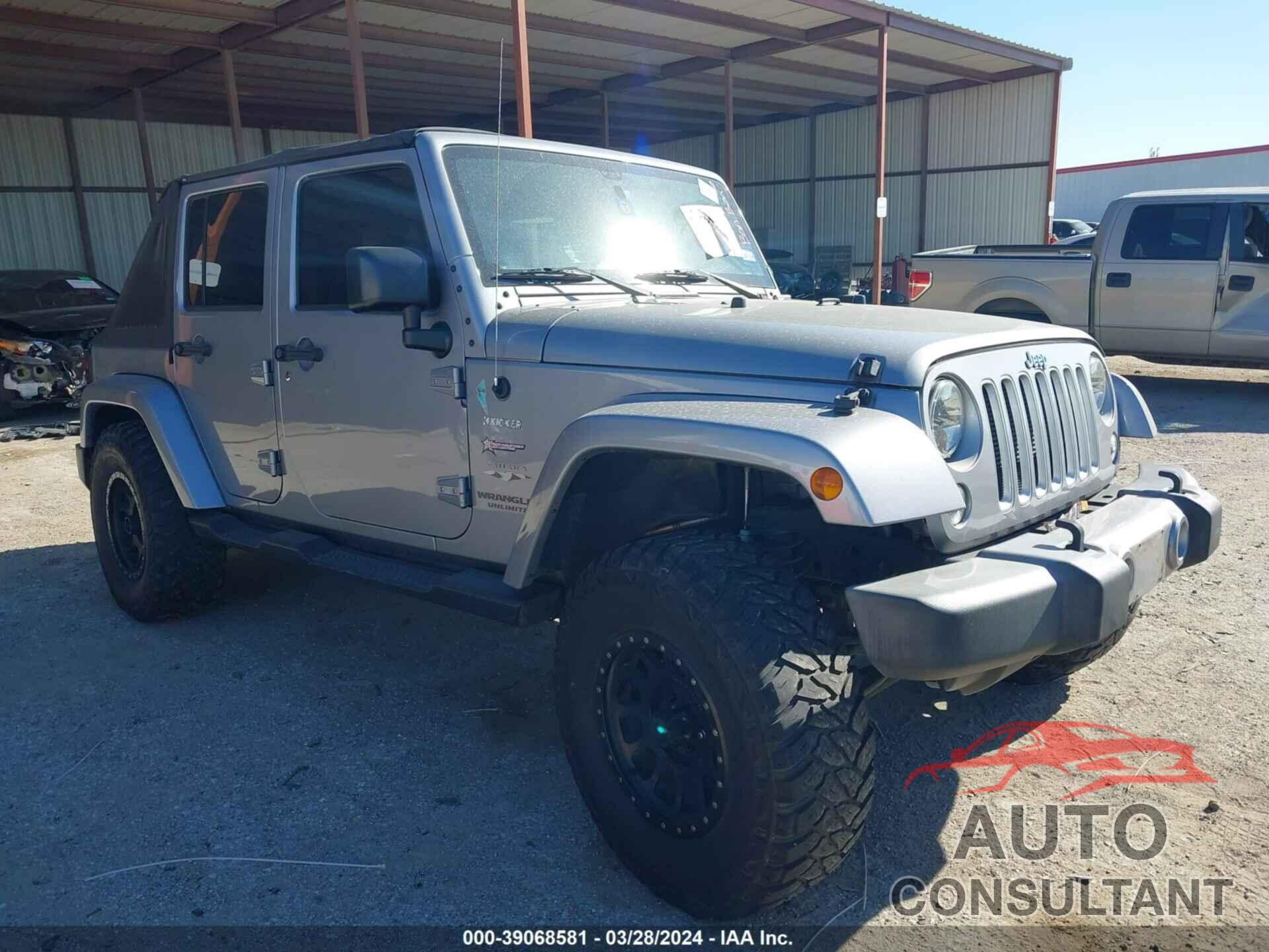 JEEP WRANGLER UNLIMITED 2016 - 1C4BJWEG2GL339169