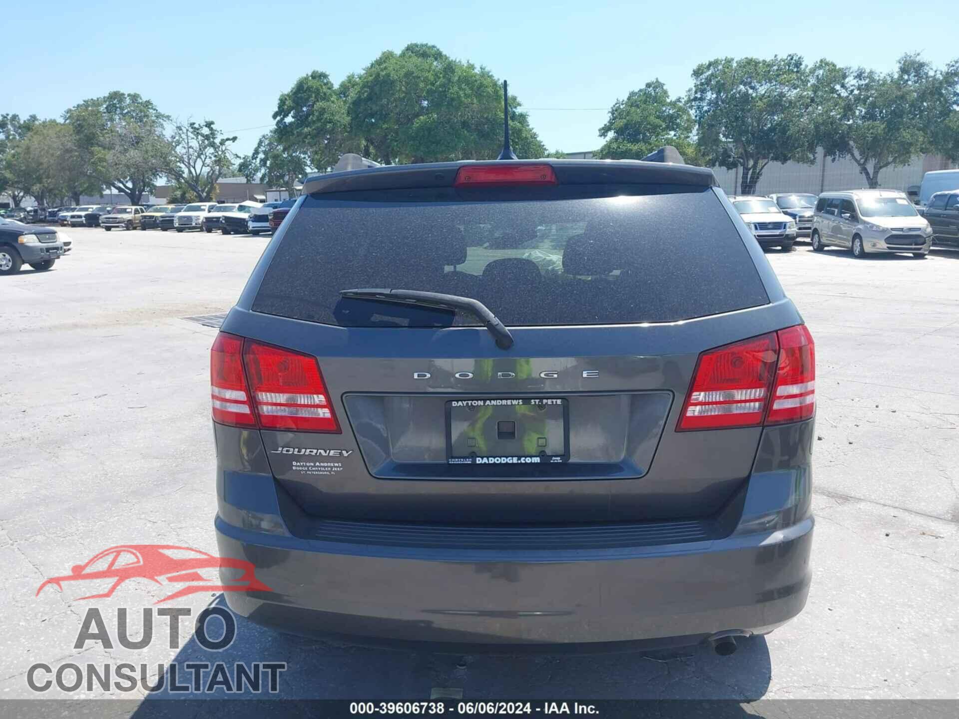 DODGE JOURNEY 2017 - 3C4PDCAB0HT607664