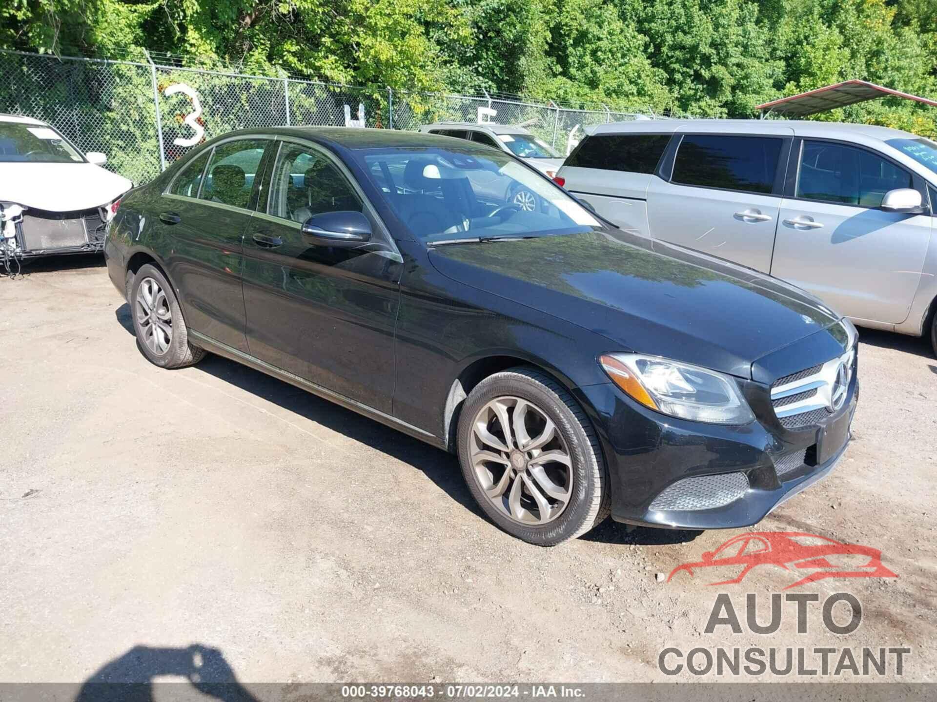 MERCEDES-BENZ C 300 2016 - WDDWF4KBXGR137568