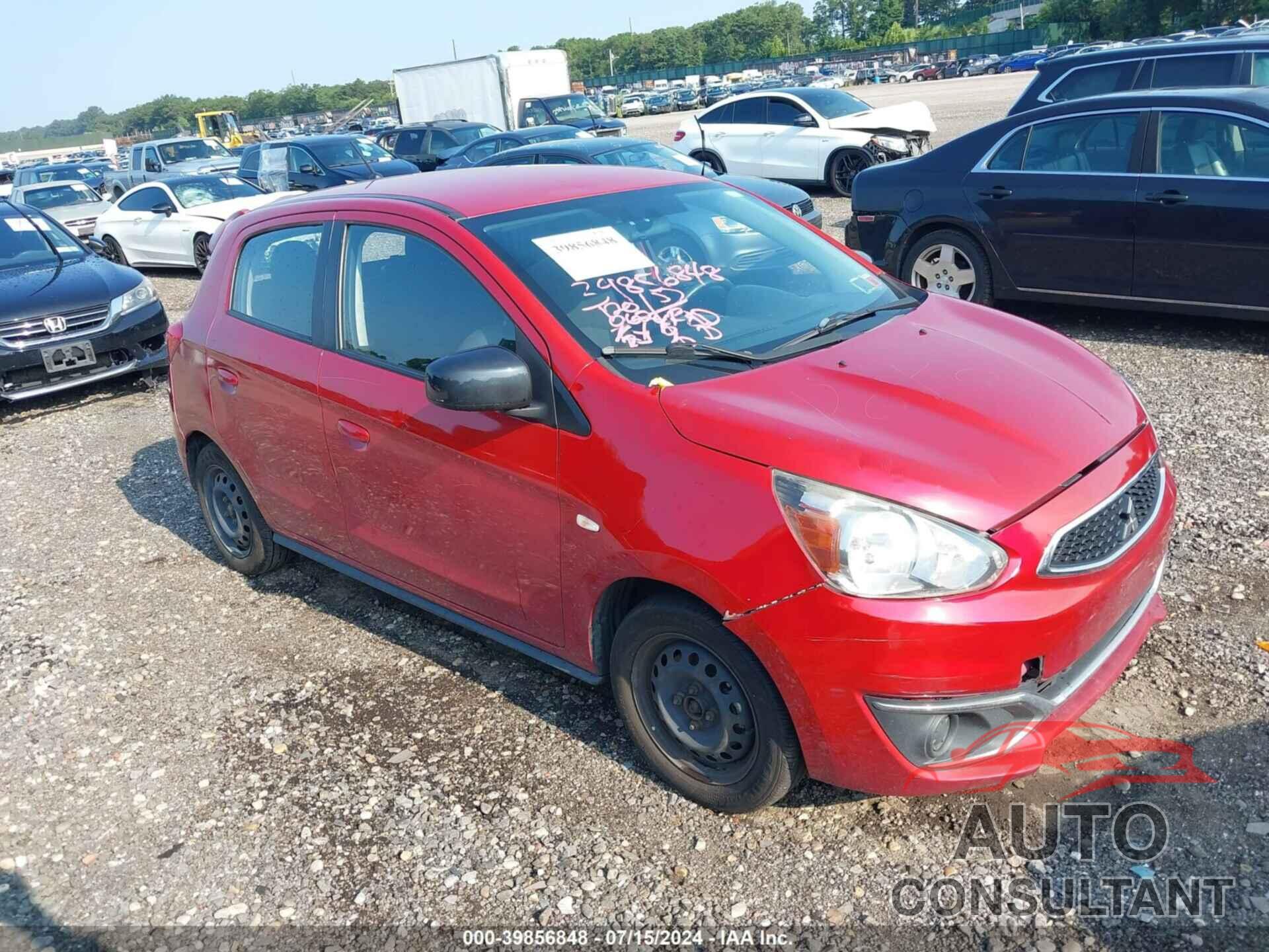 MITSUBISHI MIRAGE 2017 - ML32A3HJ8HH006746