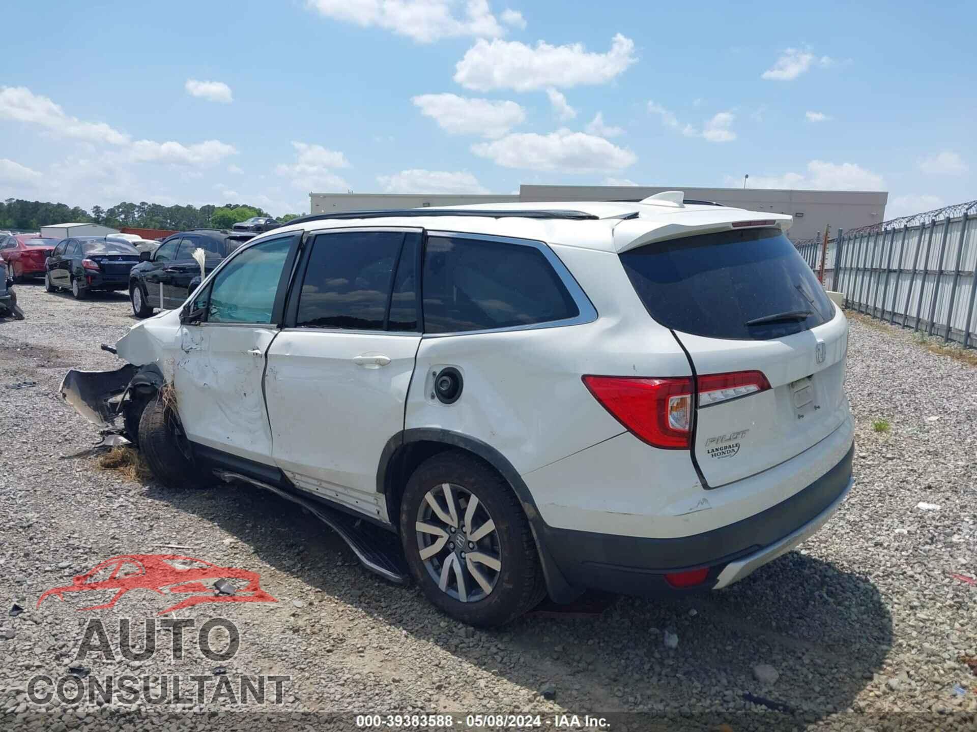HONDA PILOT 2019 - 5FNYF6H50KB083423