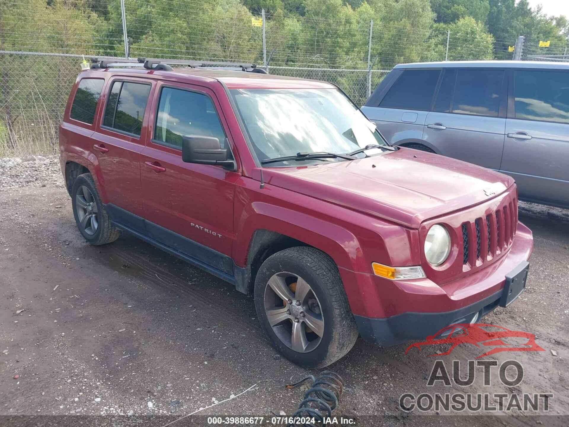 JEEP PATRIOT 2016 - 1C4NJPFA0GD747998