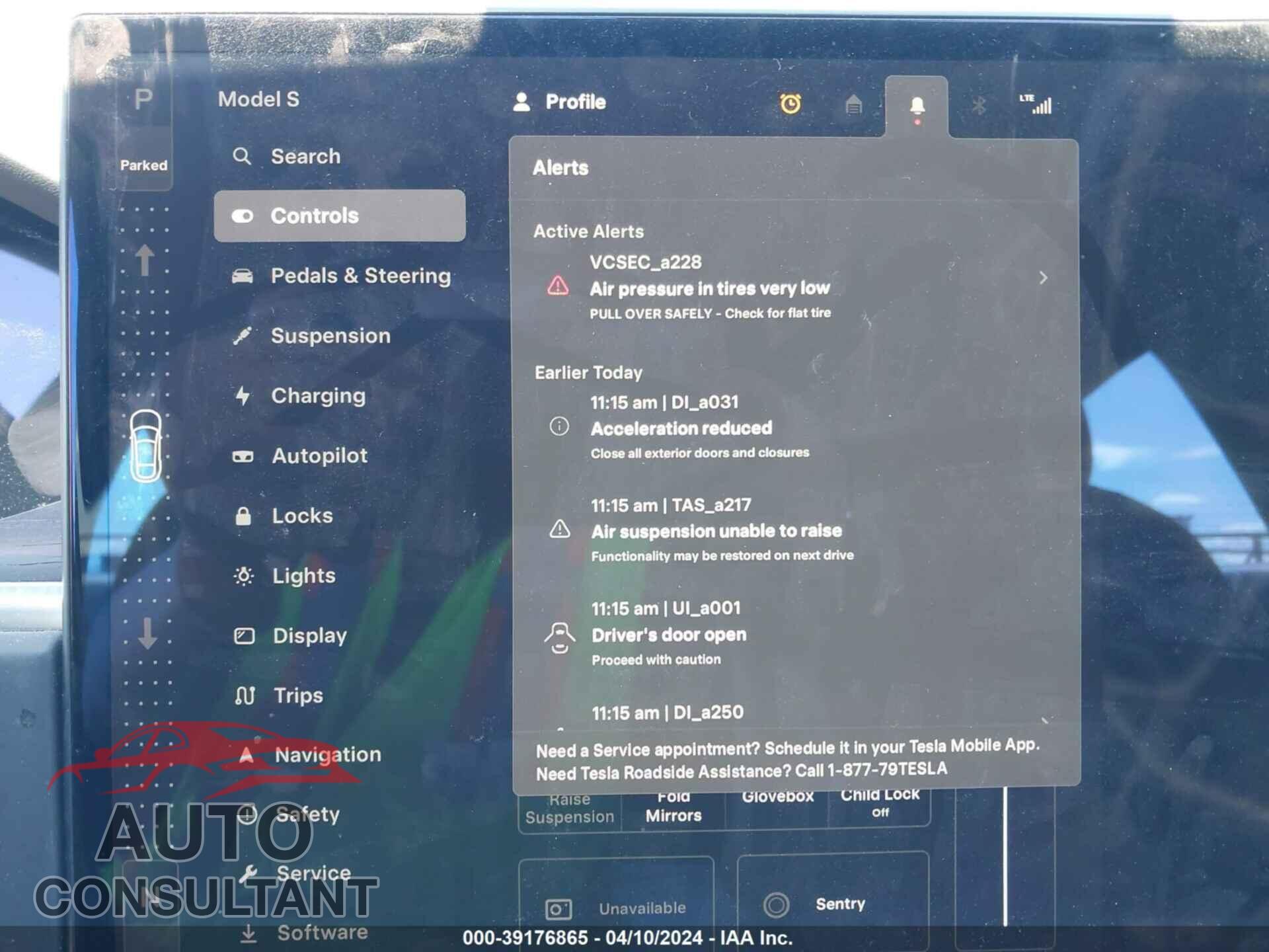 TESLA MODEL S 2021 - 5YJSA1E51MF454748