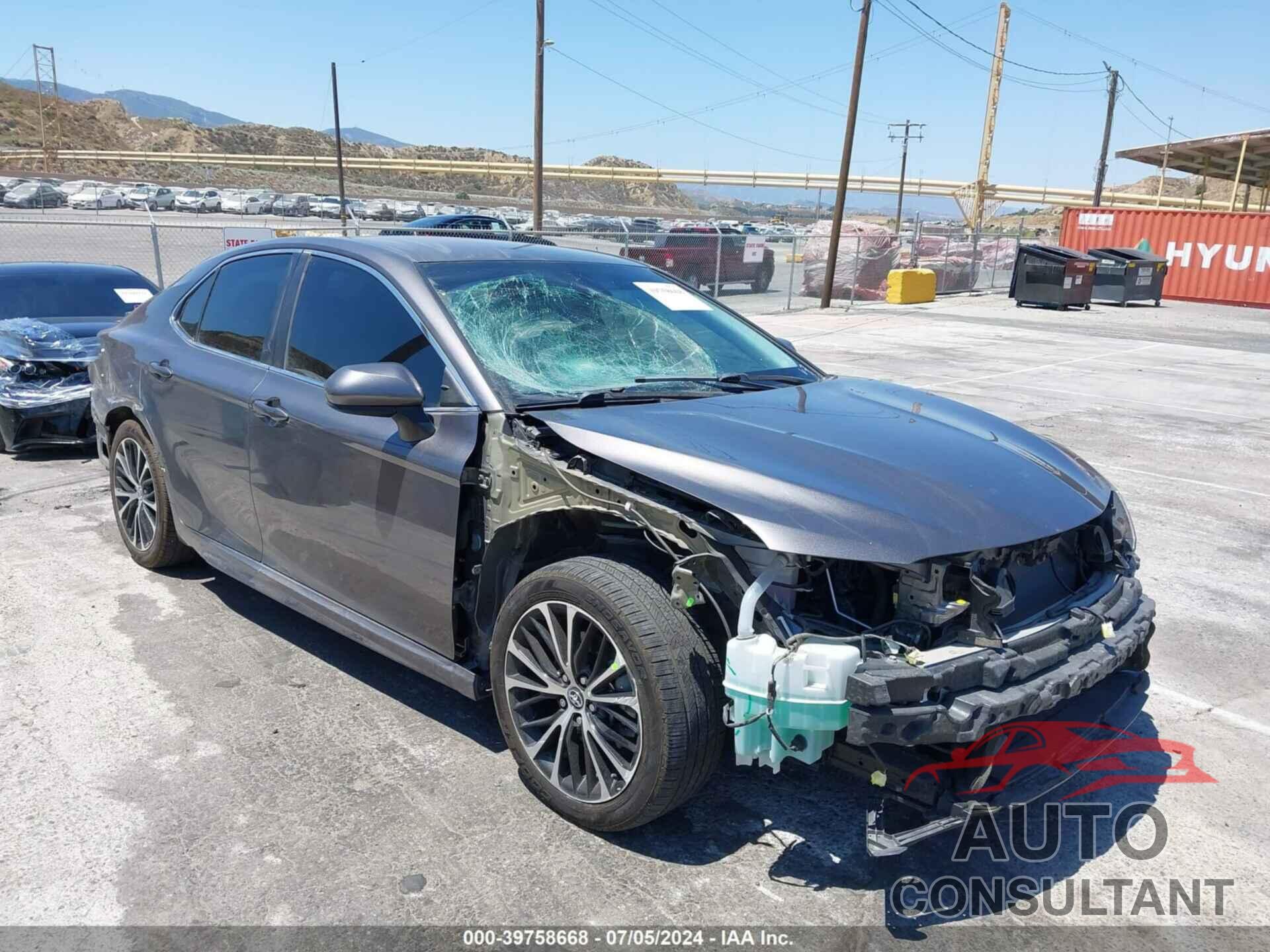 TOYOTA CAMRY 2020 - 4T1G11AK5LU316391