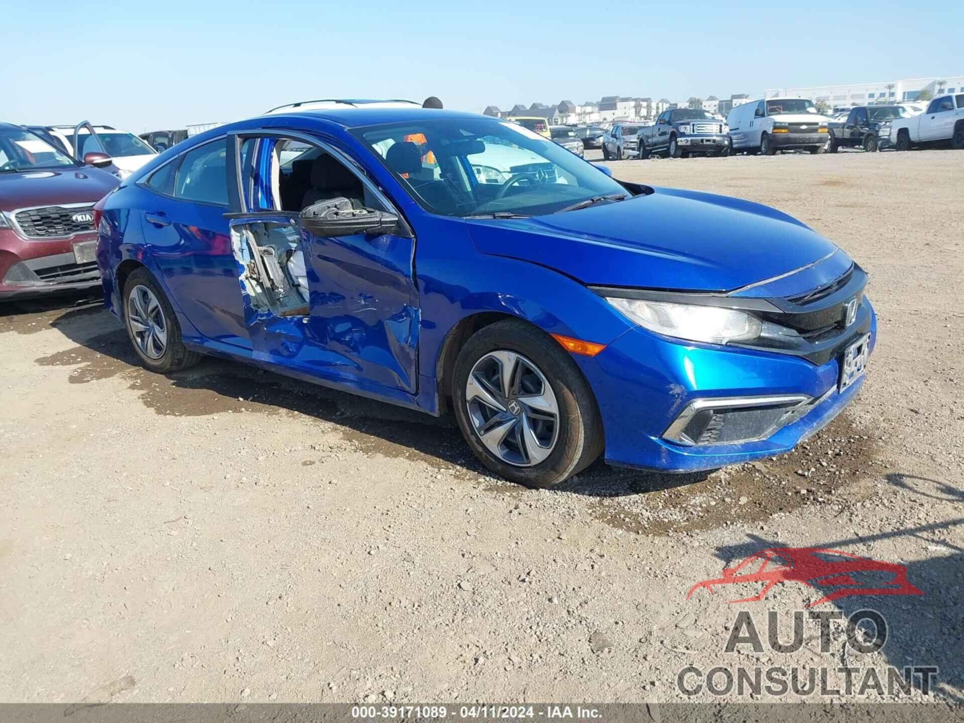 HONDA CIVIC 2020 - 2HGFC2F66LH576427