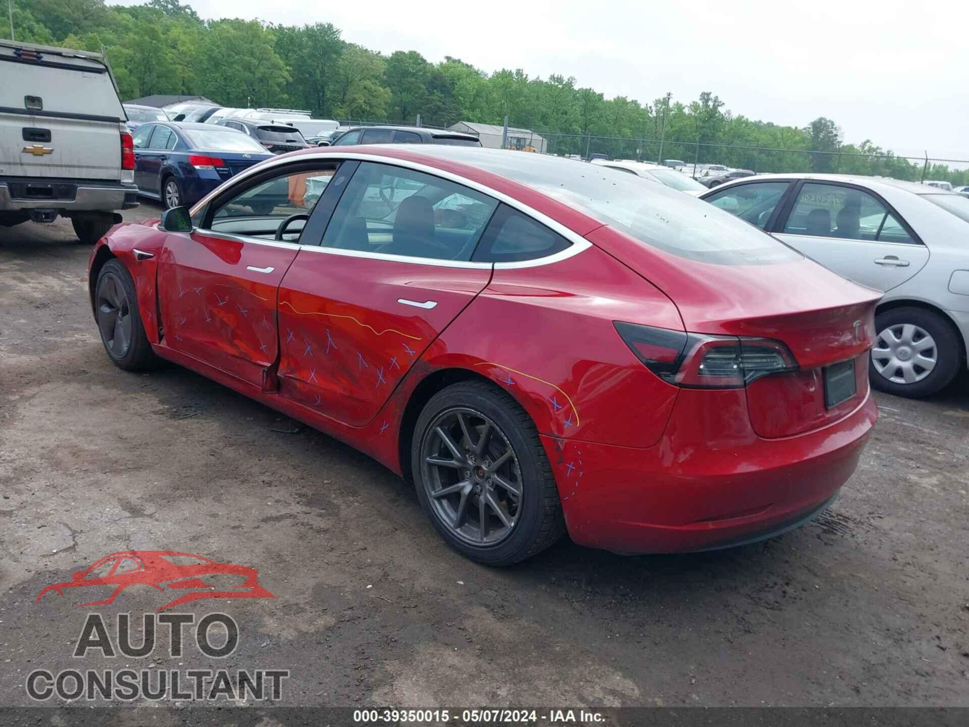 TESLA MODEL 3 2019 - 5YJ3E1EB9KF464827
