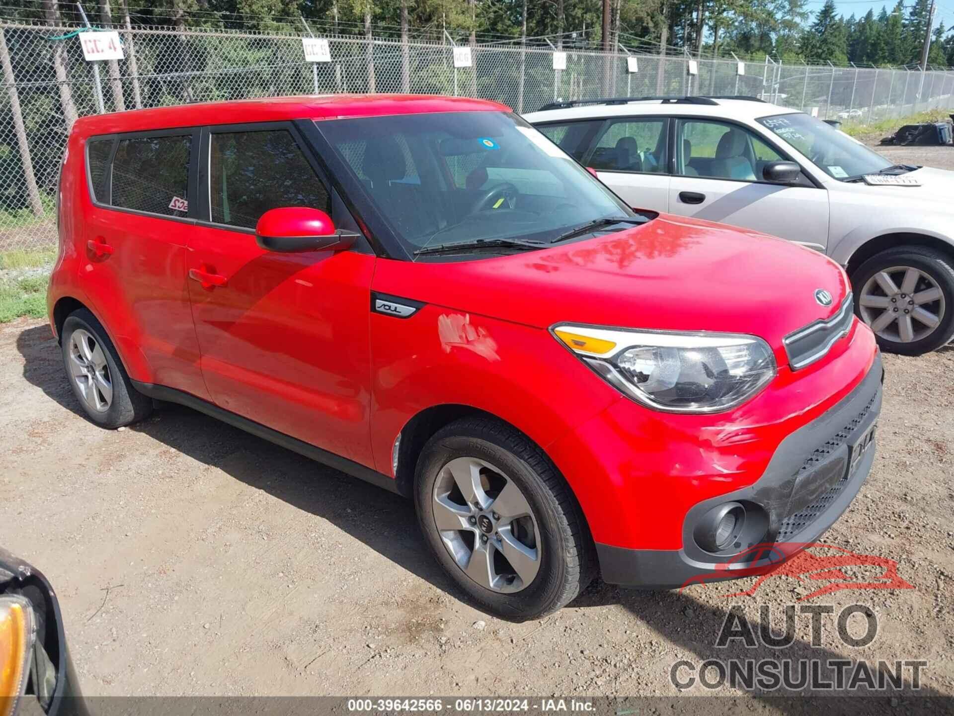 KIA SOUL 2019 - KNDJN2A23K7646466