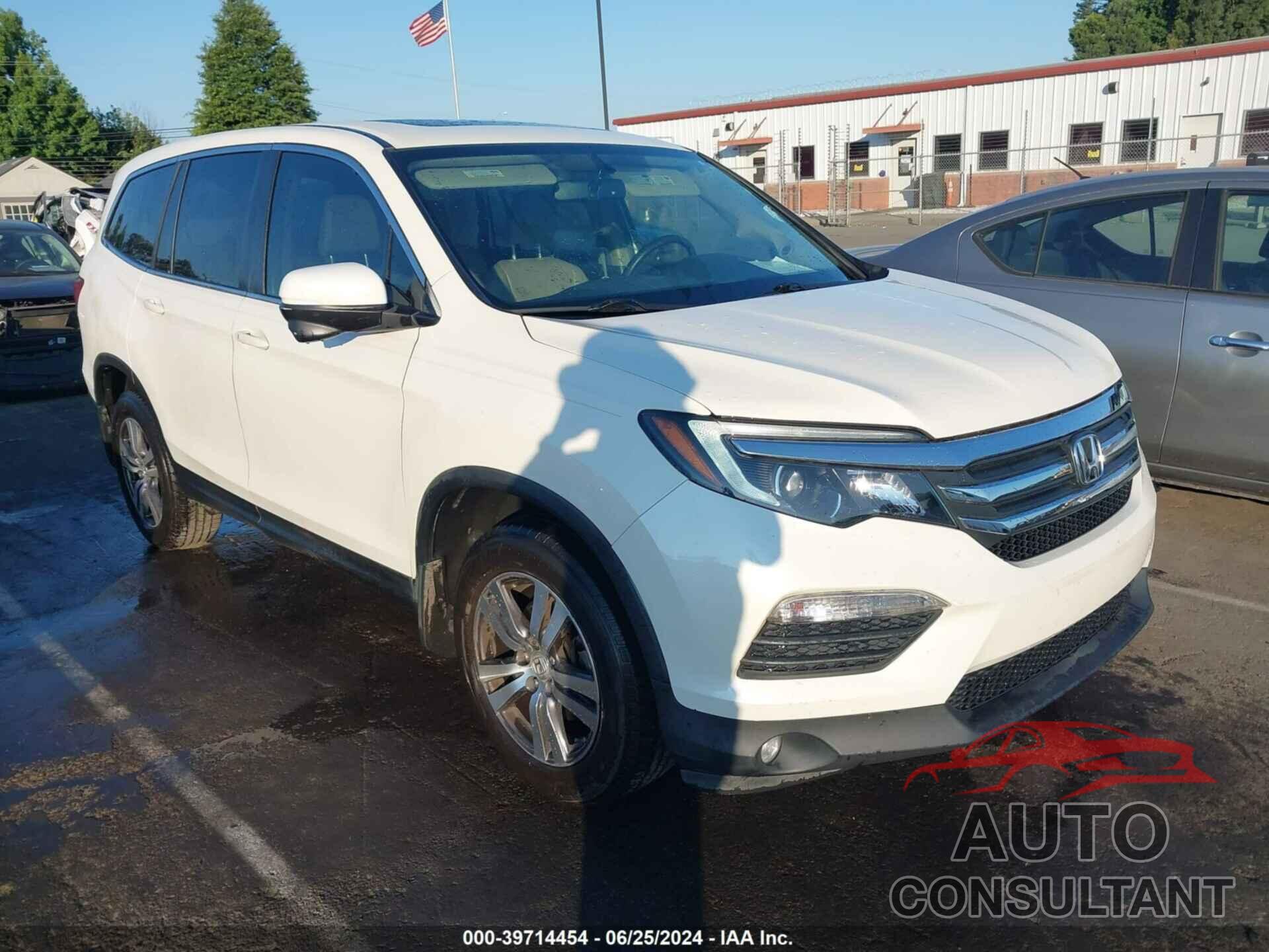 HONDA PILOT 2016 - 5FNYF6H89GB040796