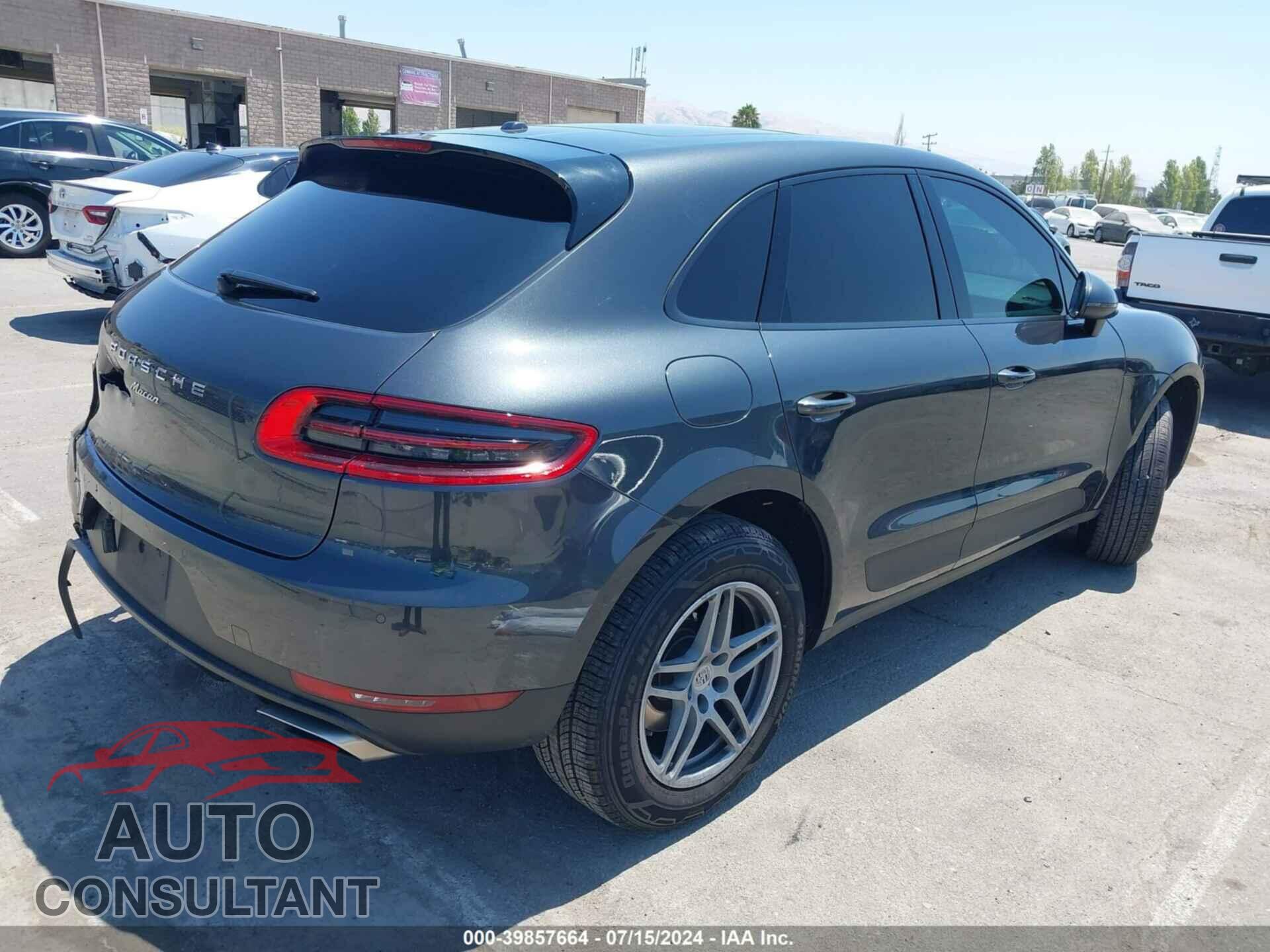 PORSCHE MACAN 2018 - WP1AA2A51JLB19570