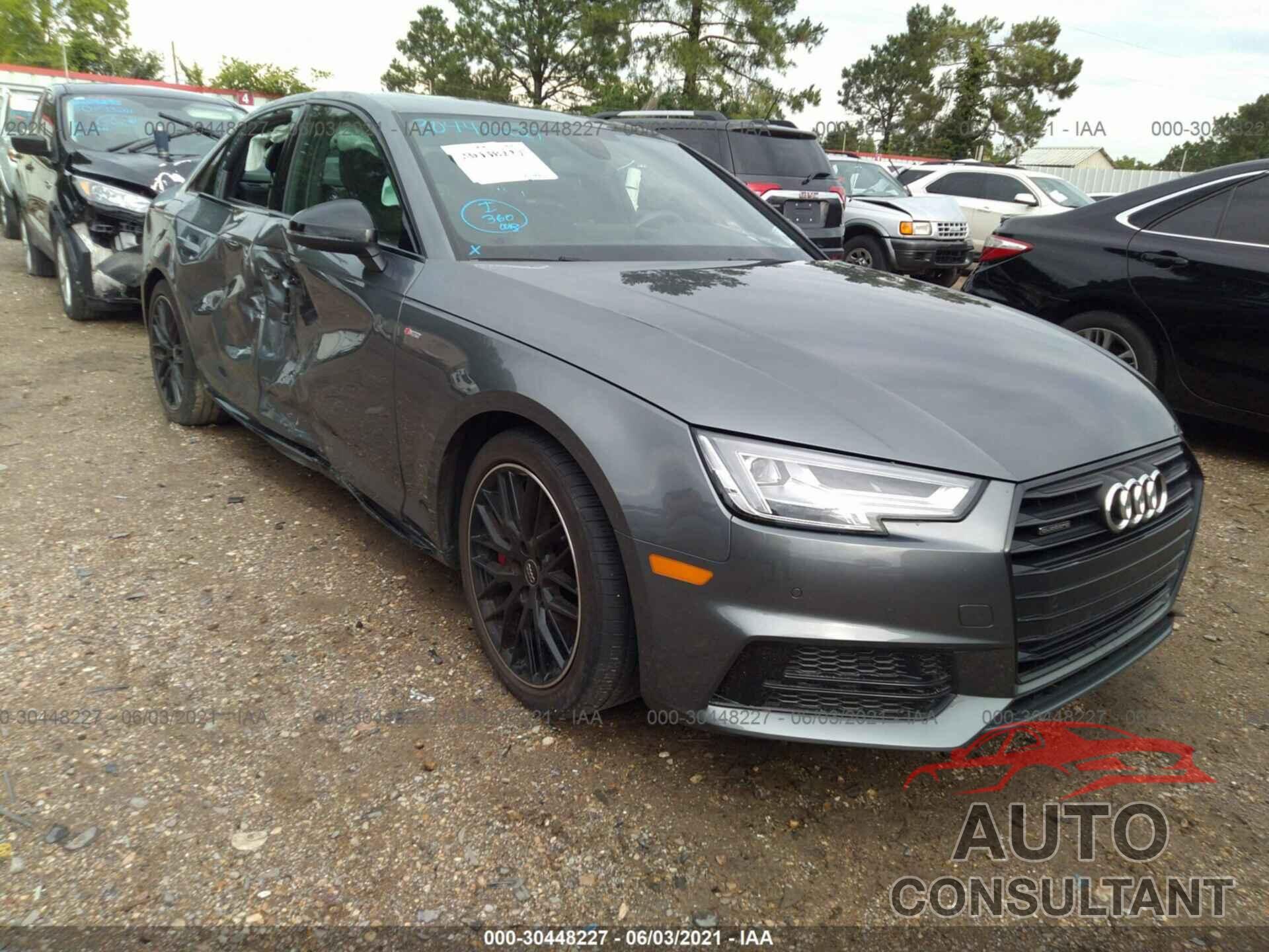 AUDI A4 2018 - WAUENAF49JA125742