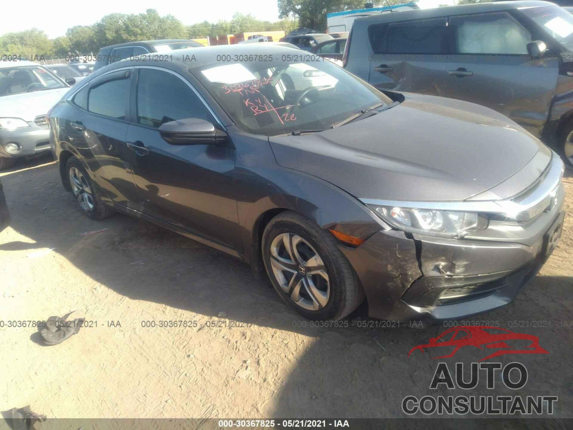 HONDA CIVIC SEDAN 2017 - 19XFC2F53HE034811